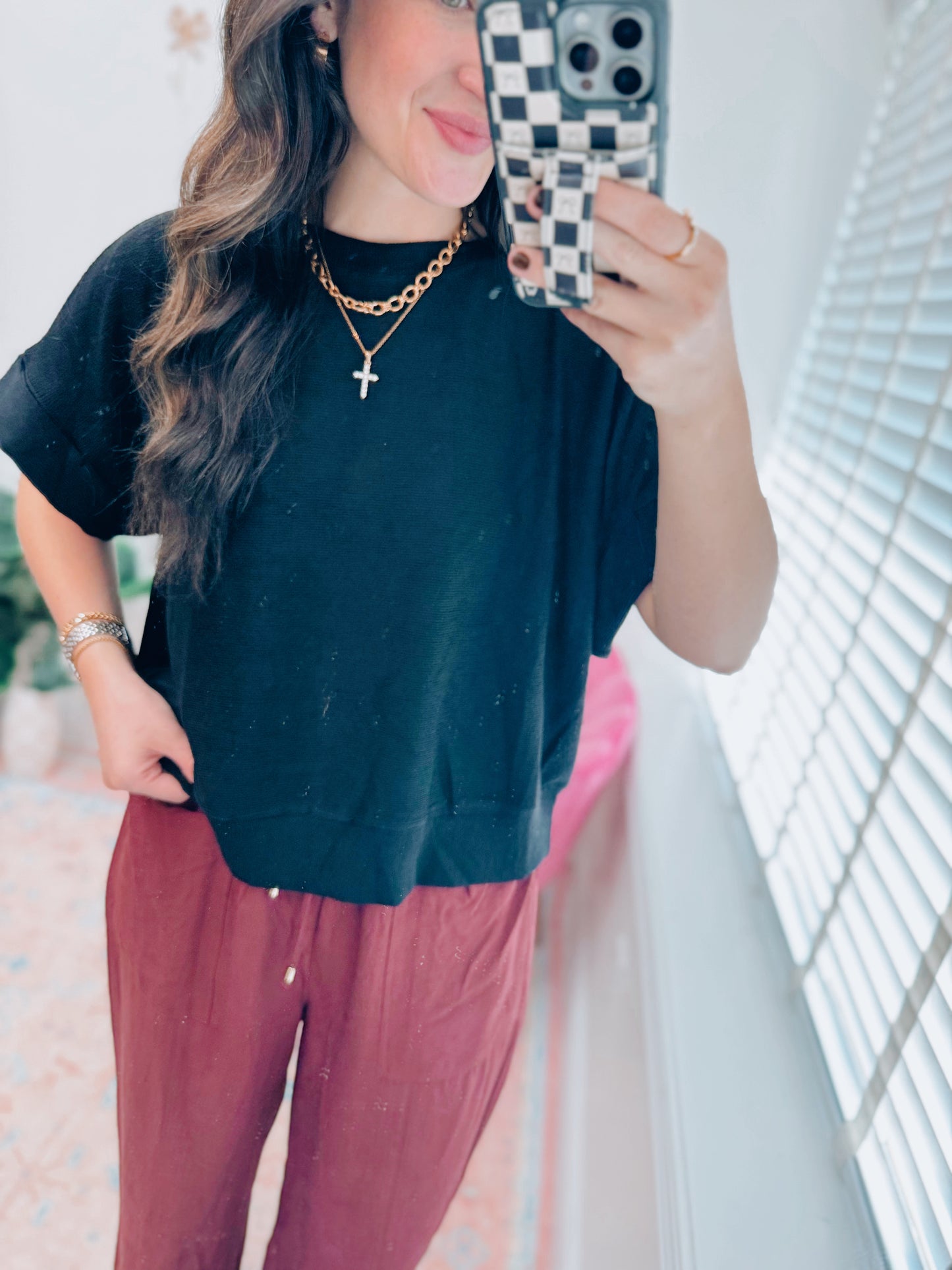 Grace Ribbed Knit Top