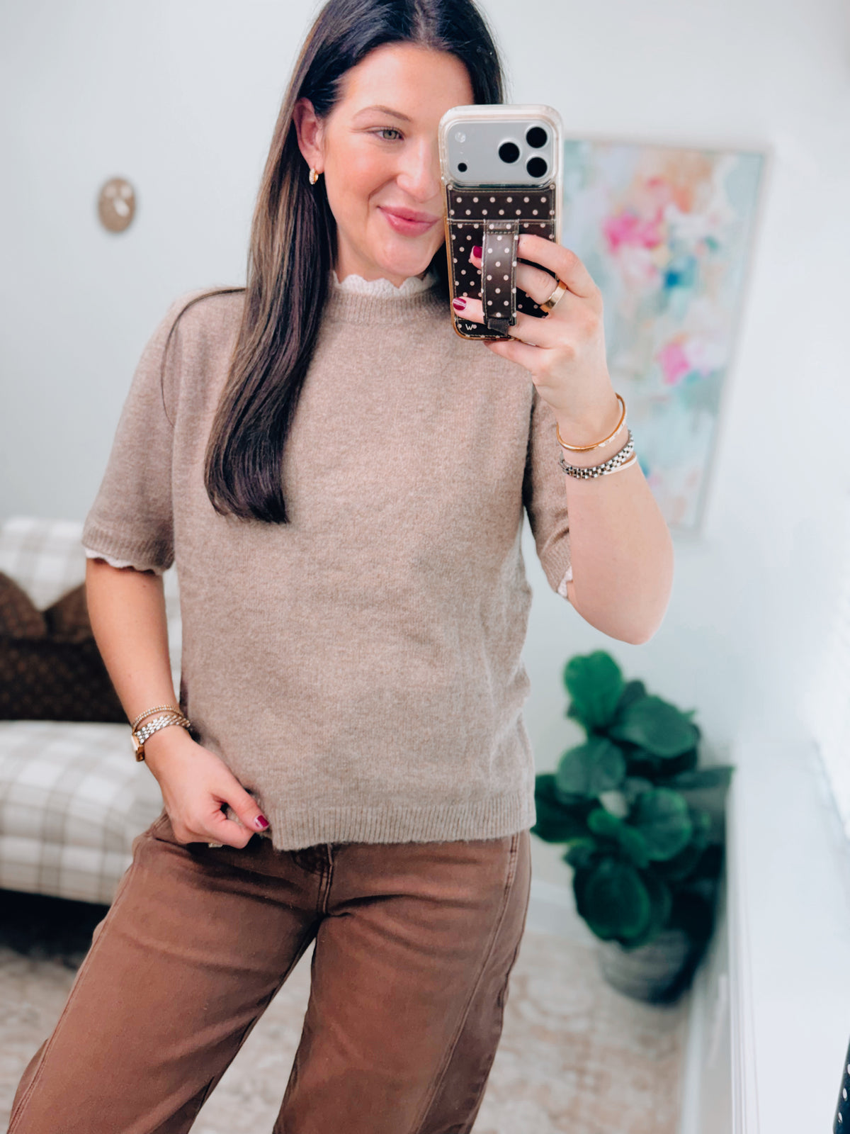 Honey Knit Sweater Top