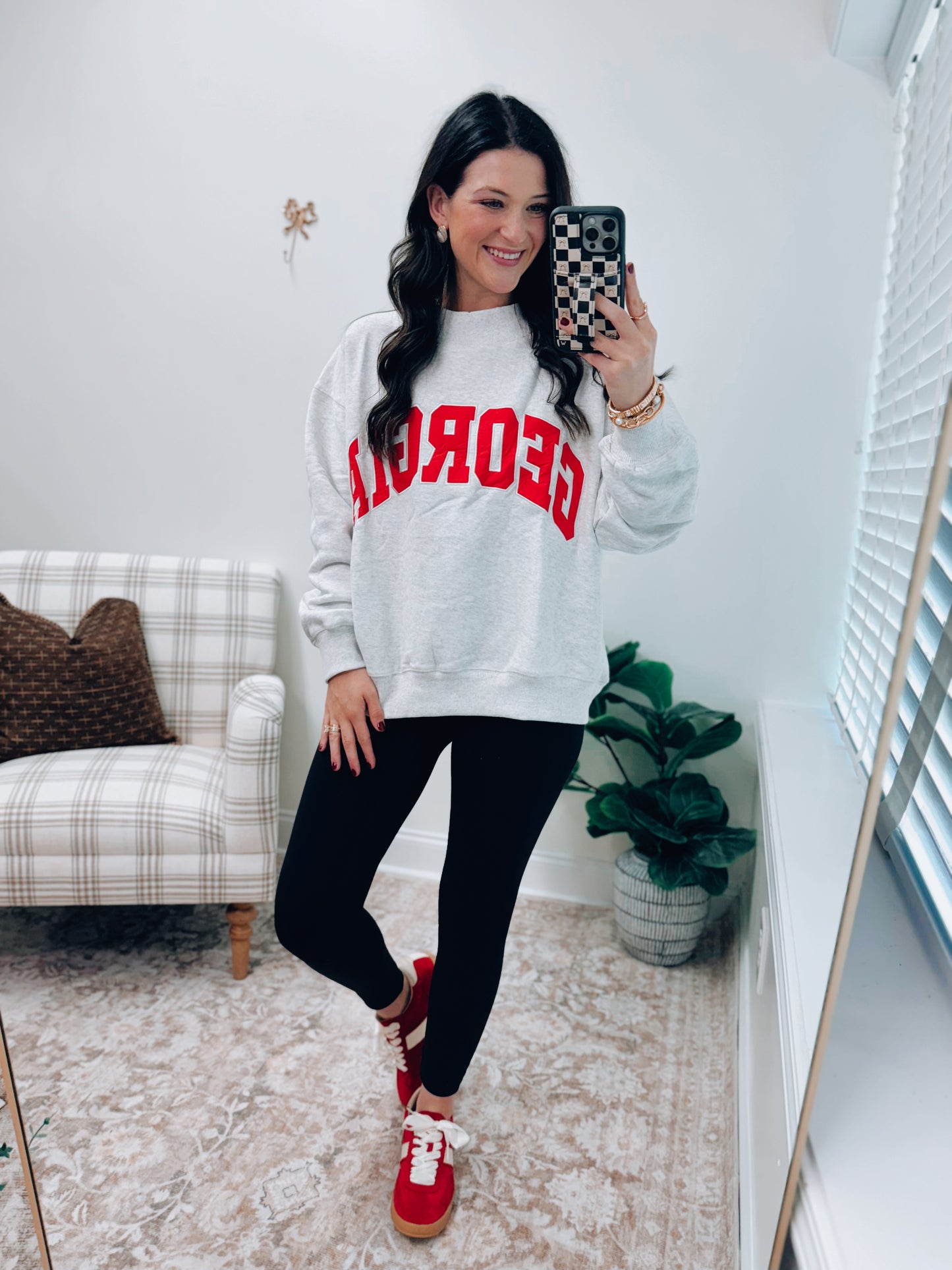 The Mock Club Pullover - GEORGIA
