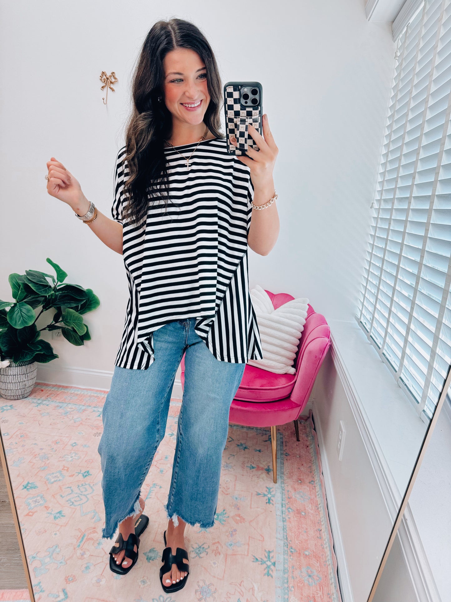 Stripes & Flow Top