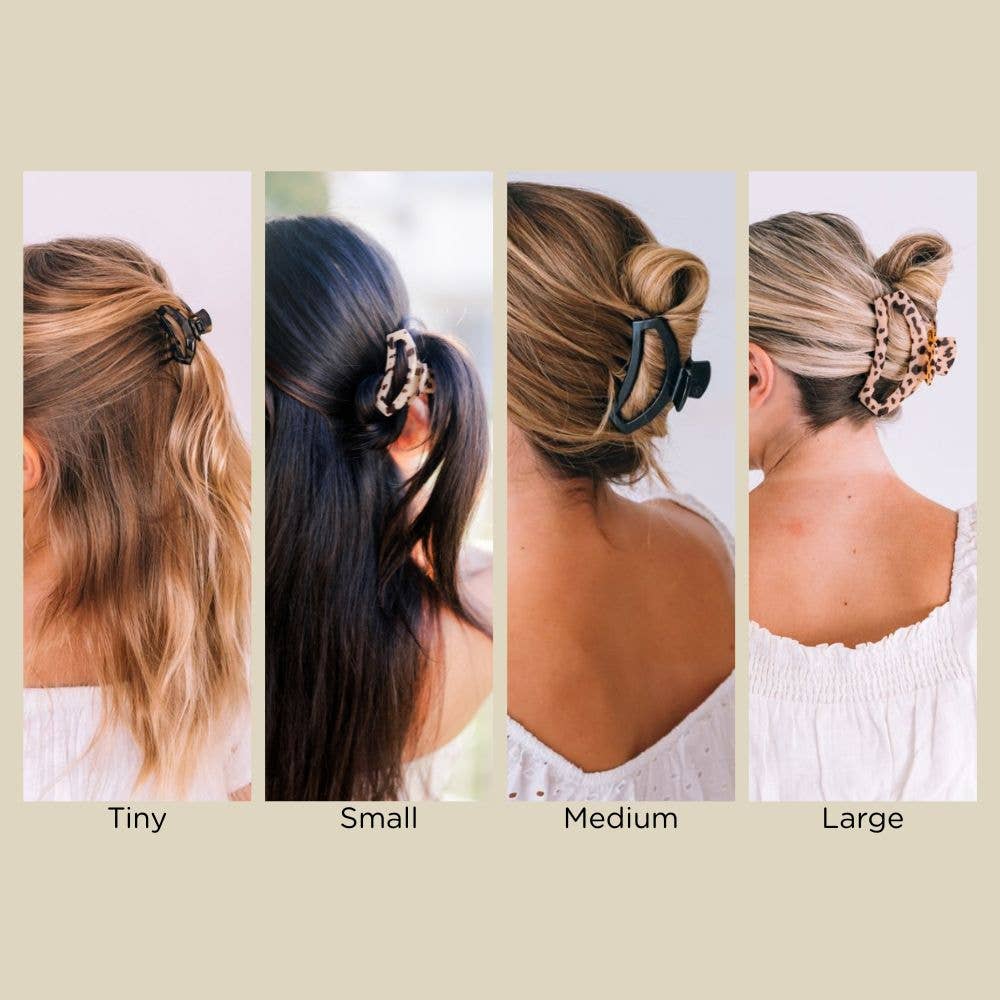 Open Hair Clip | Large | Tortoise