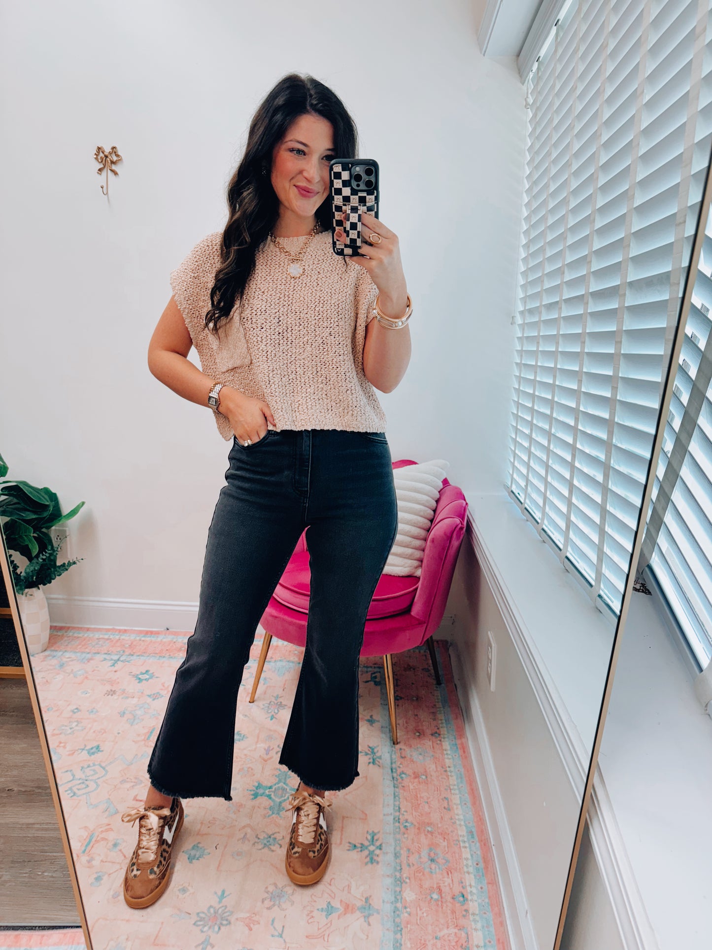 Hazel Pocket Knit Sweater Top