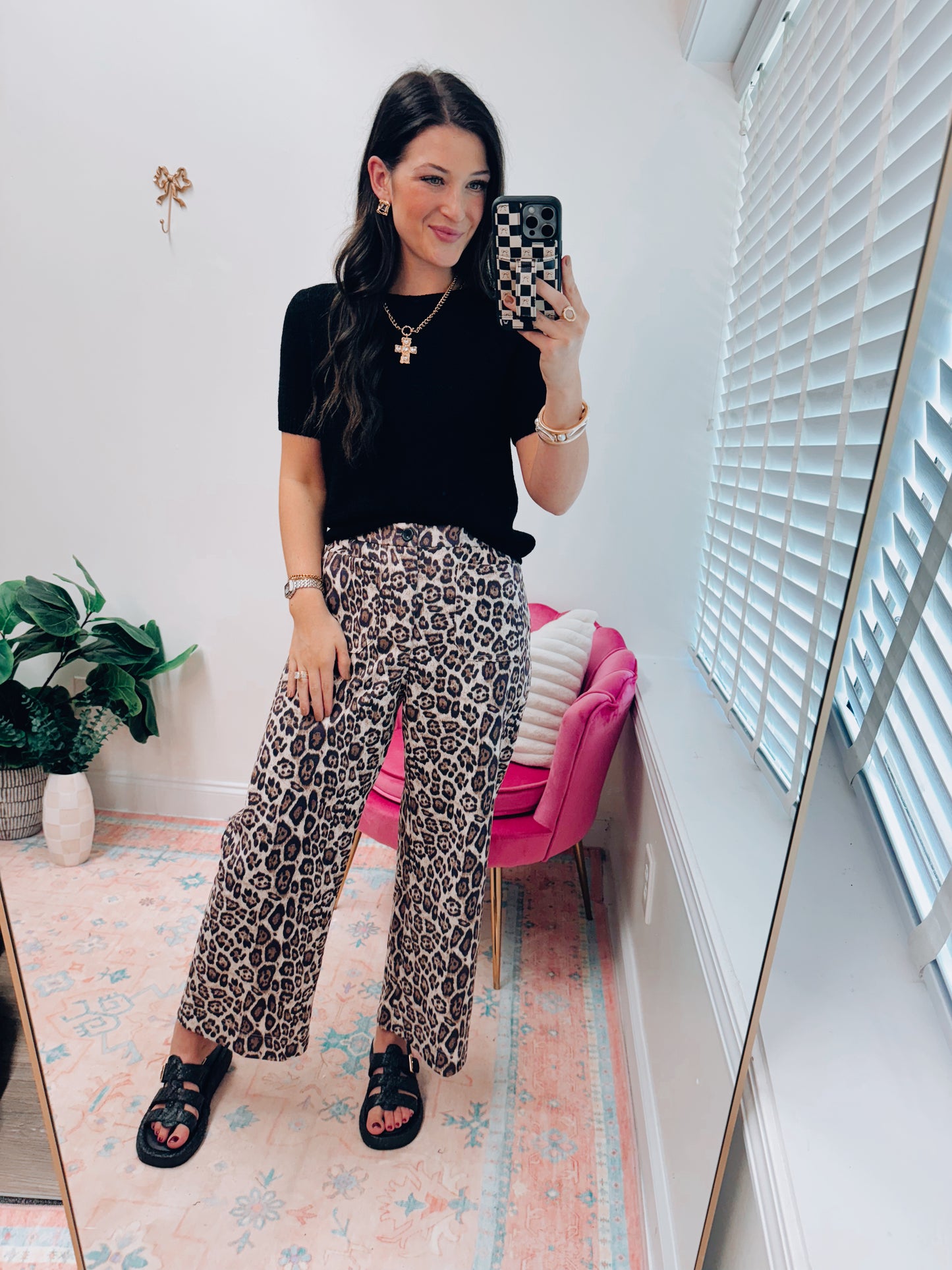 Palmer Leopard Pants