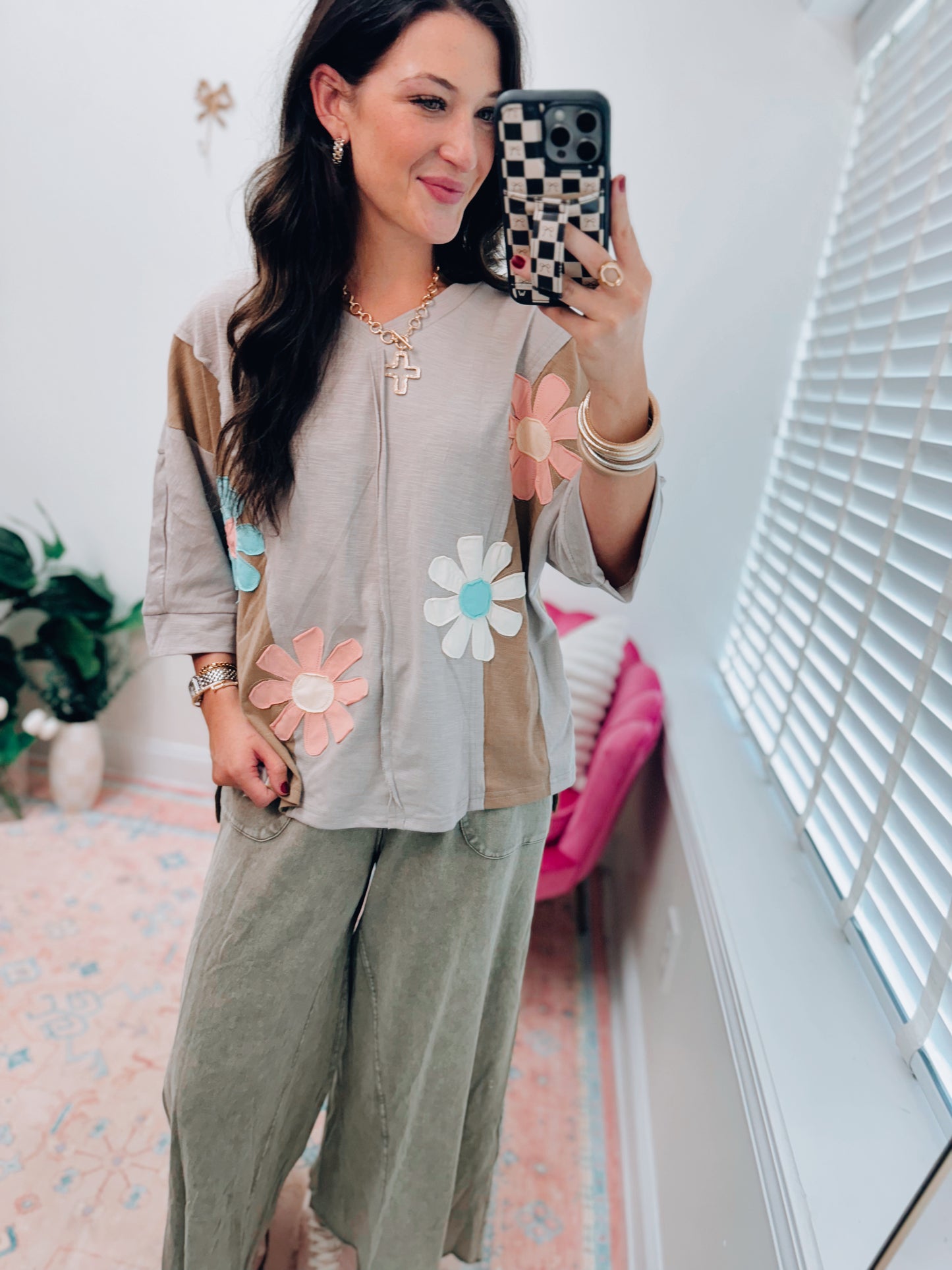 Haven Floral Patch Top