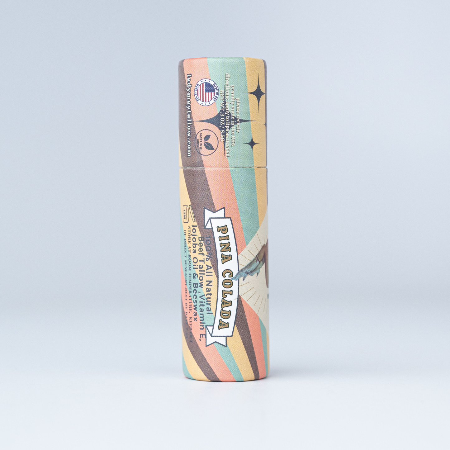 Lady May Tallow Lip Balm – Vanilla Bean