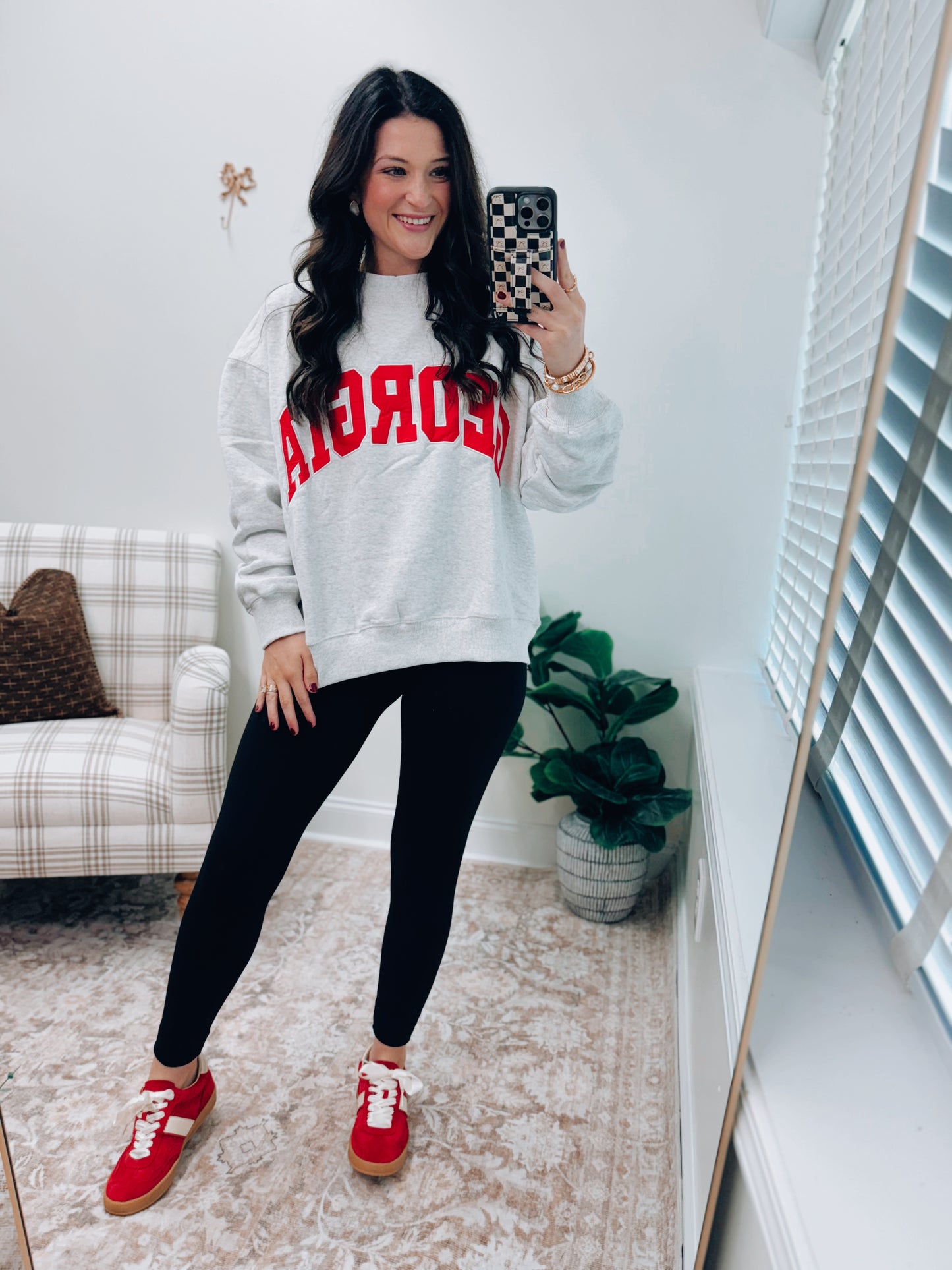 The Mock Club Pullover - GEORGIA