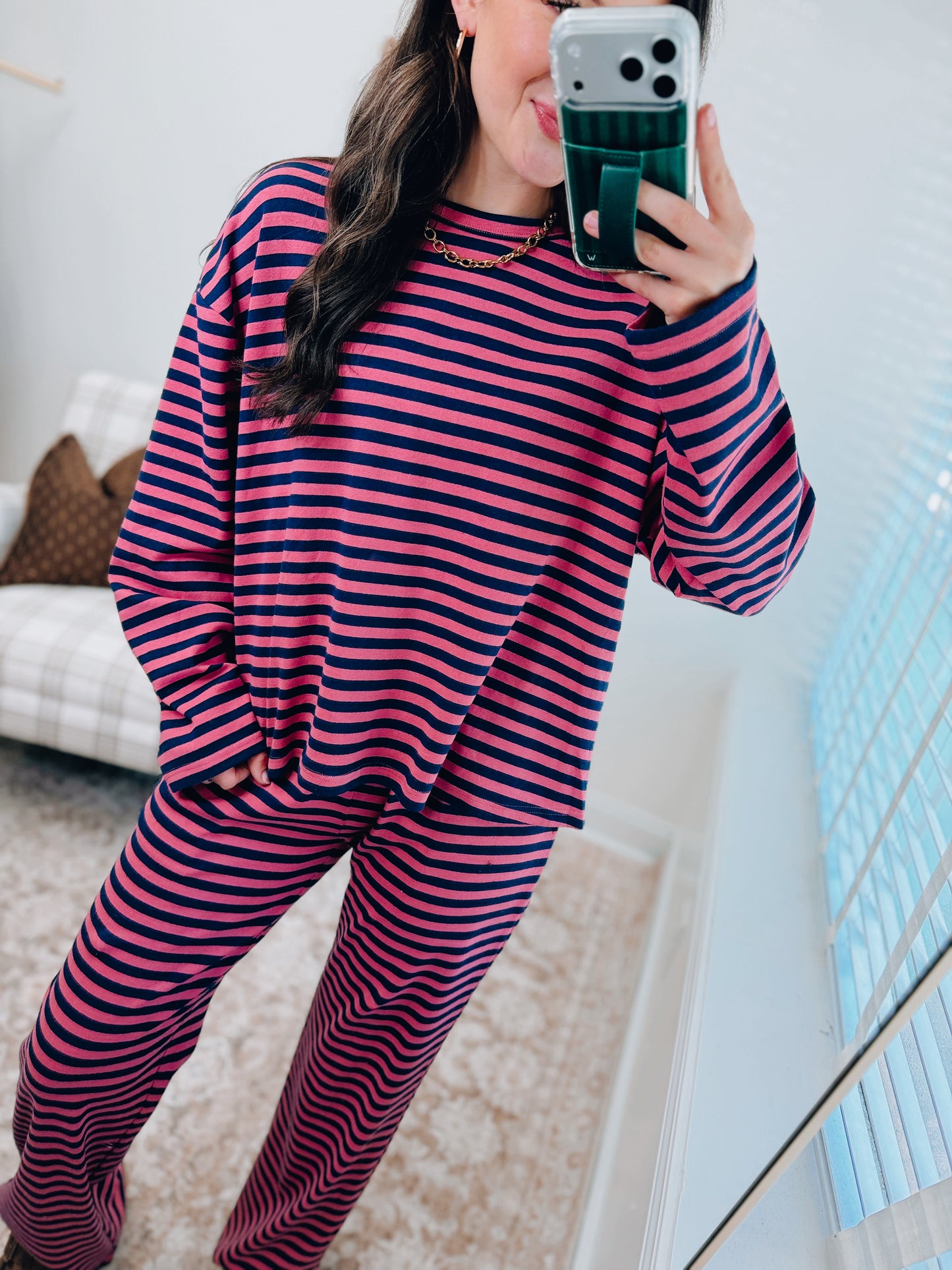 Madison Stripe & Comfy Set