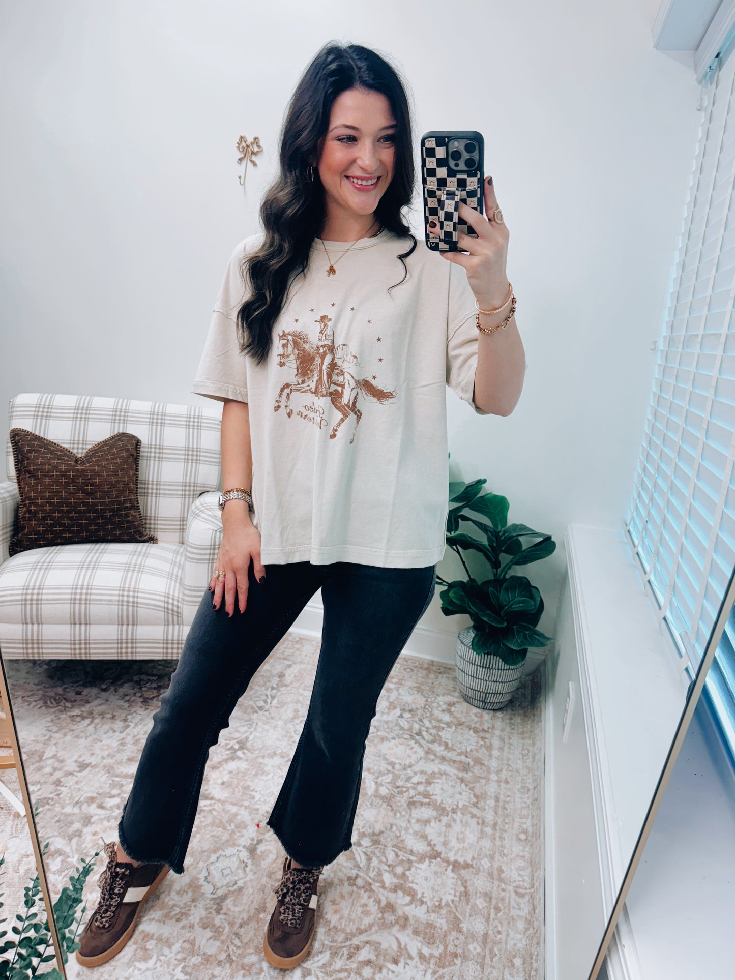 Rodeo Cowboy Mineral Tee