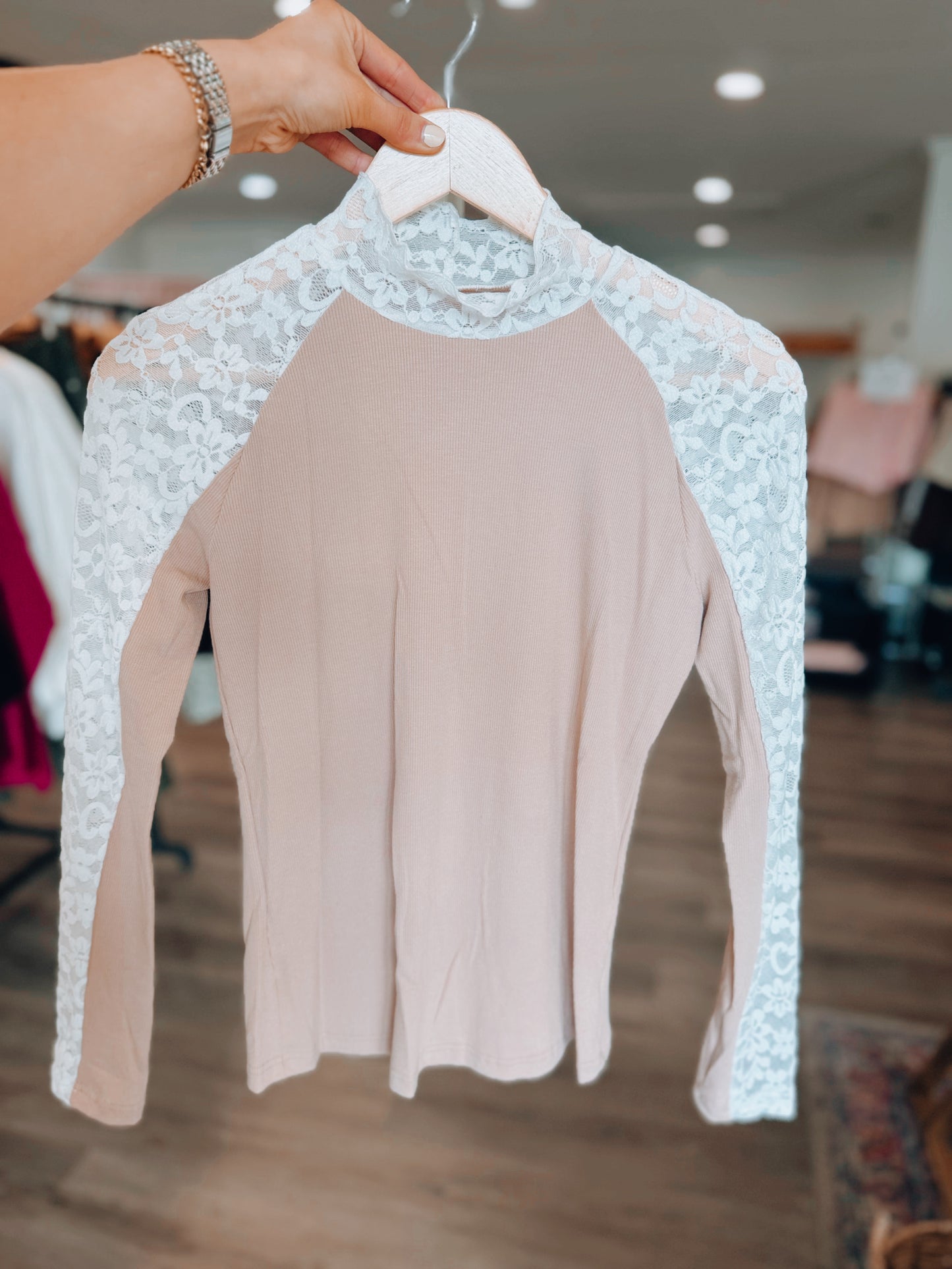 Floral Lace Top