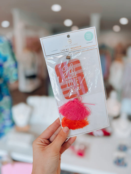 Mary Square Air Freshener | He Would Love First