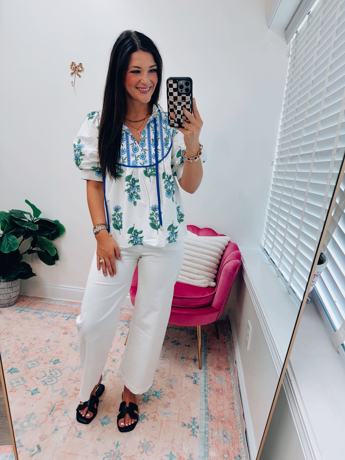 Callie Floral Top