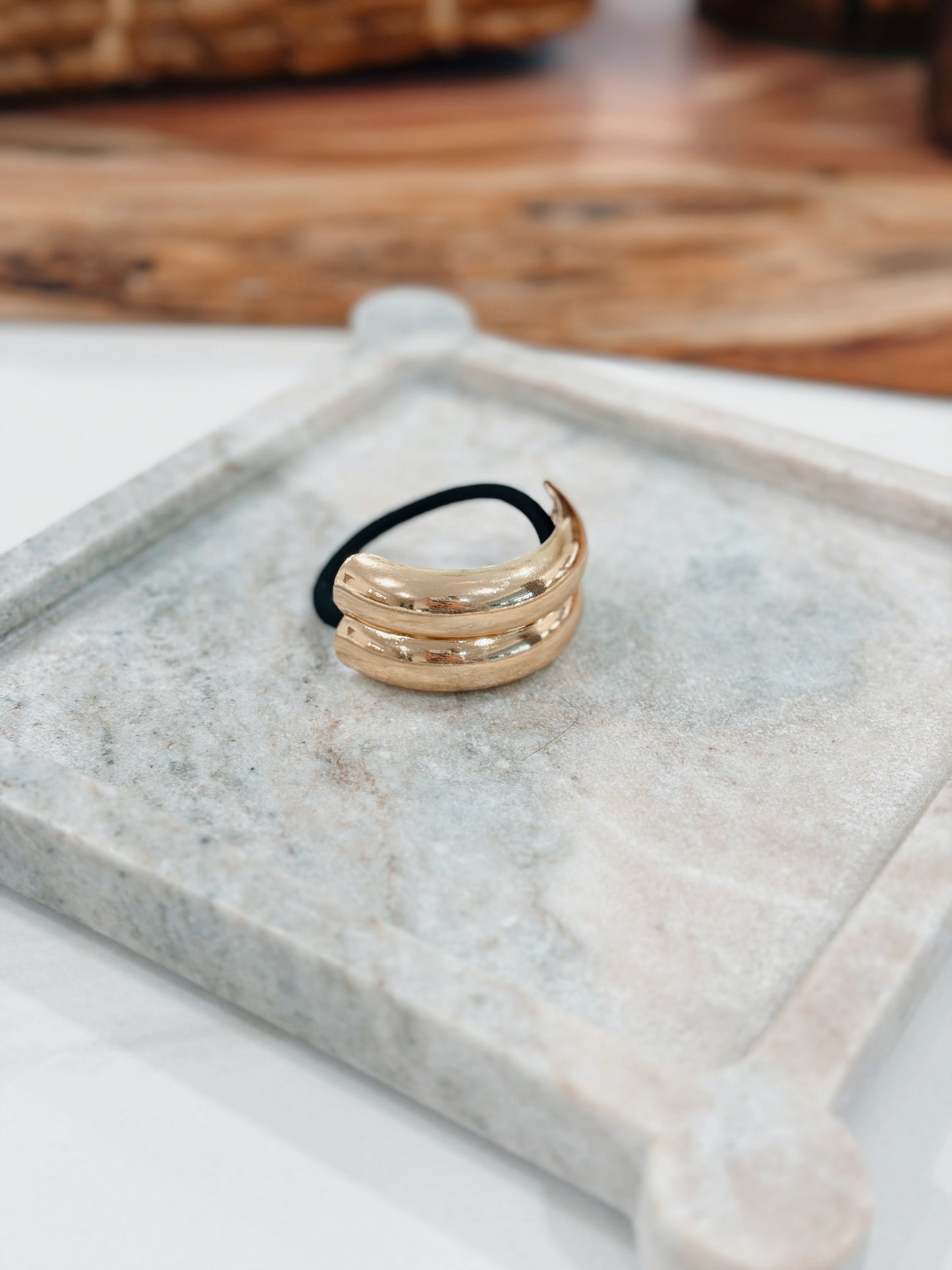 Cloud Cuff Hair Tie - Holly