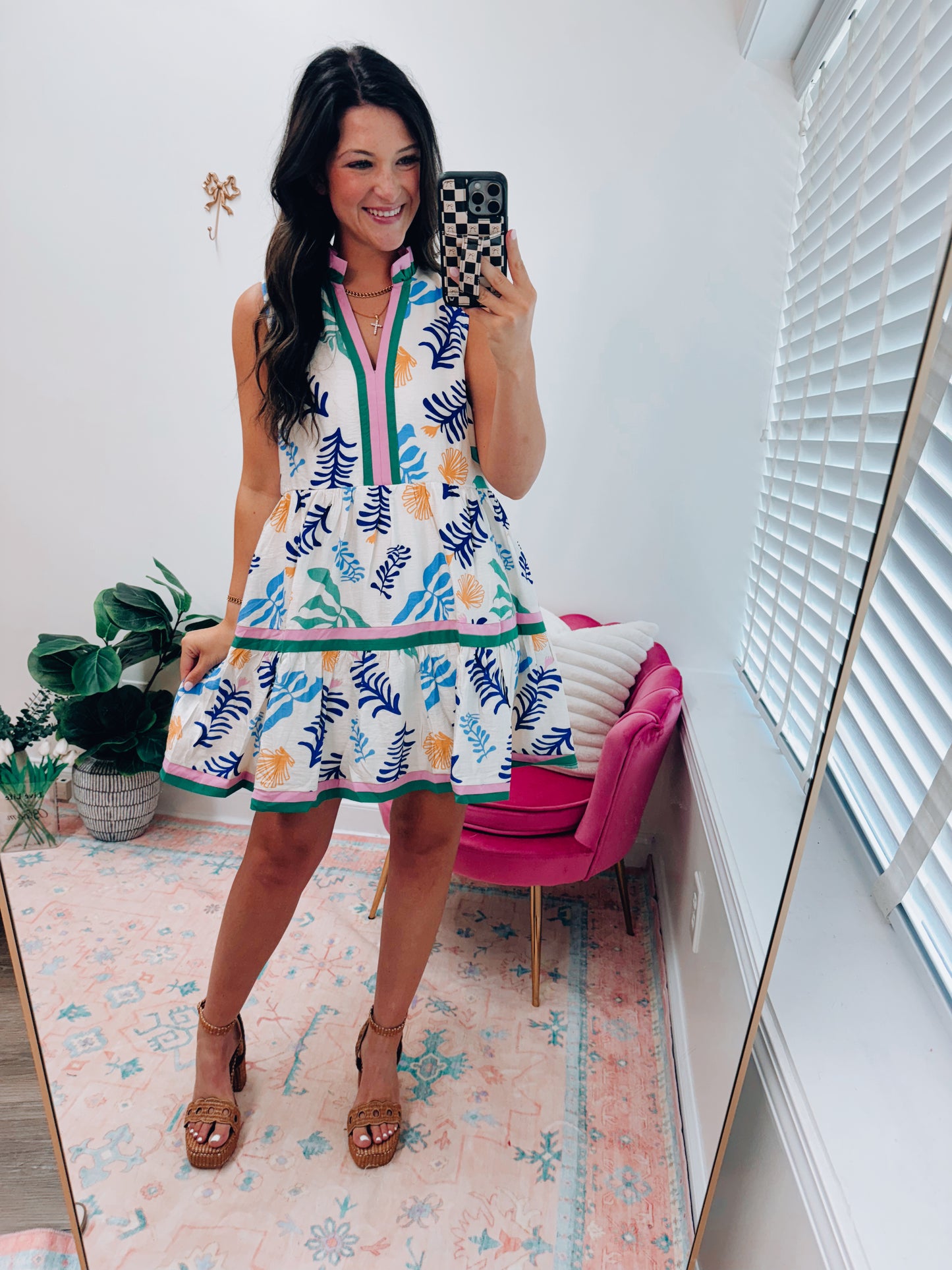 Rach Color Block Mini Dress