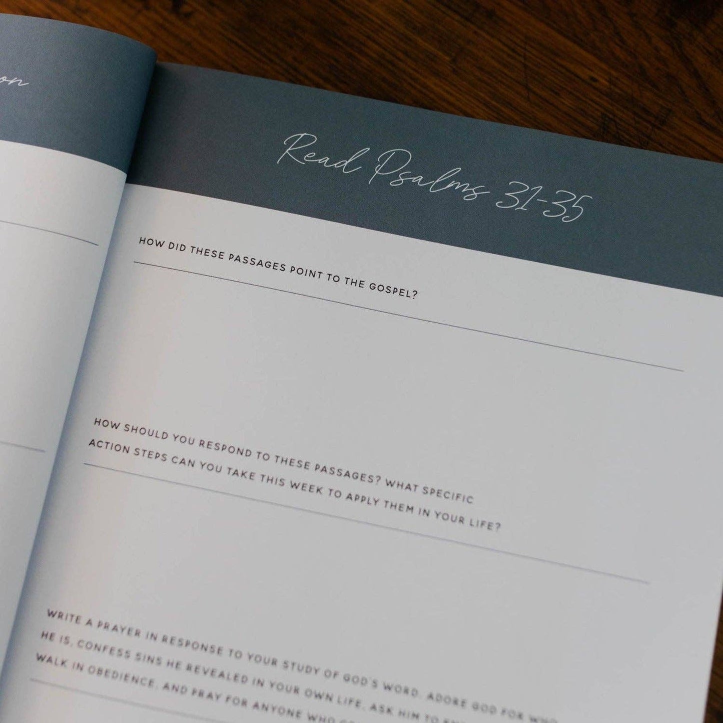 Wait Devotional | Psalms 31-60