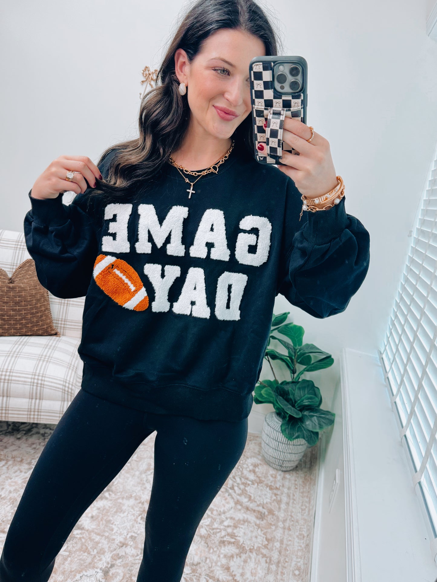 GAMEDAY Varsity Patch Football Pullover