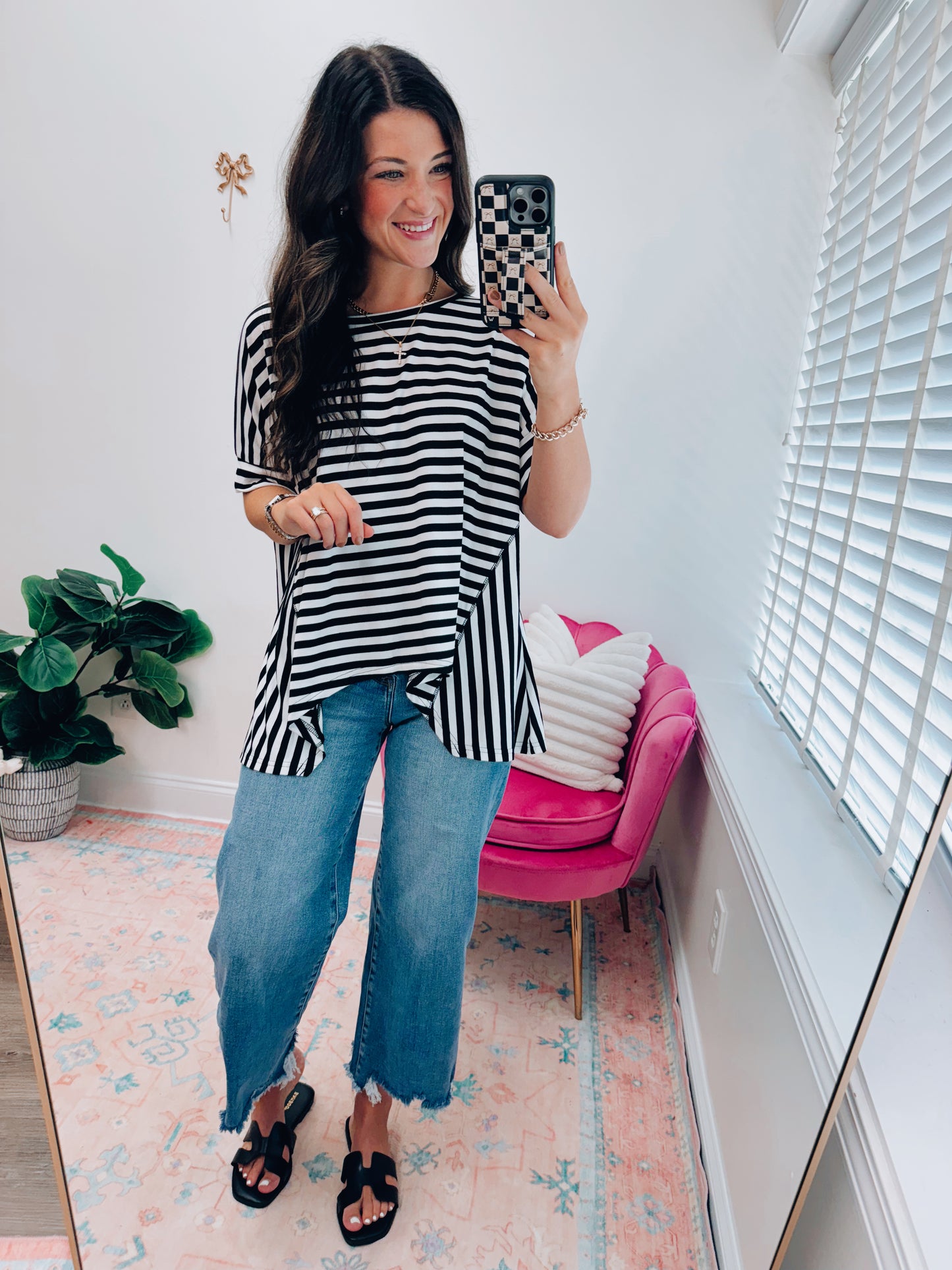 Stripes & Flow Top