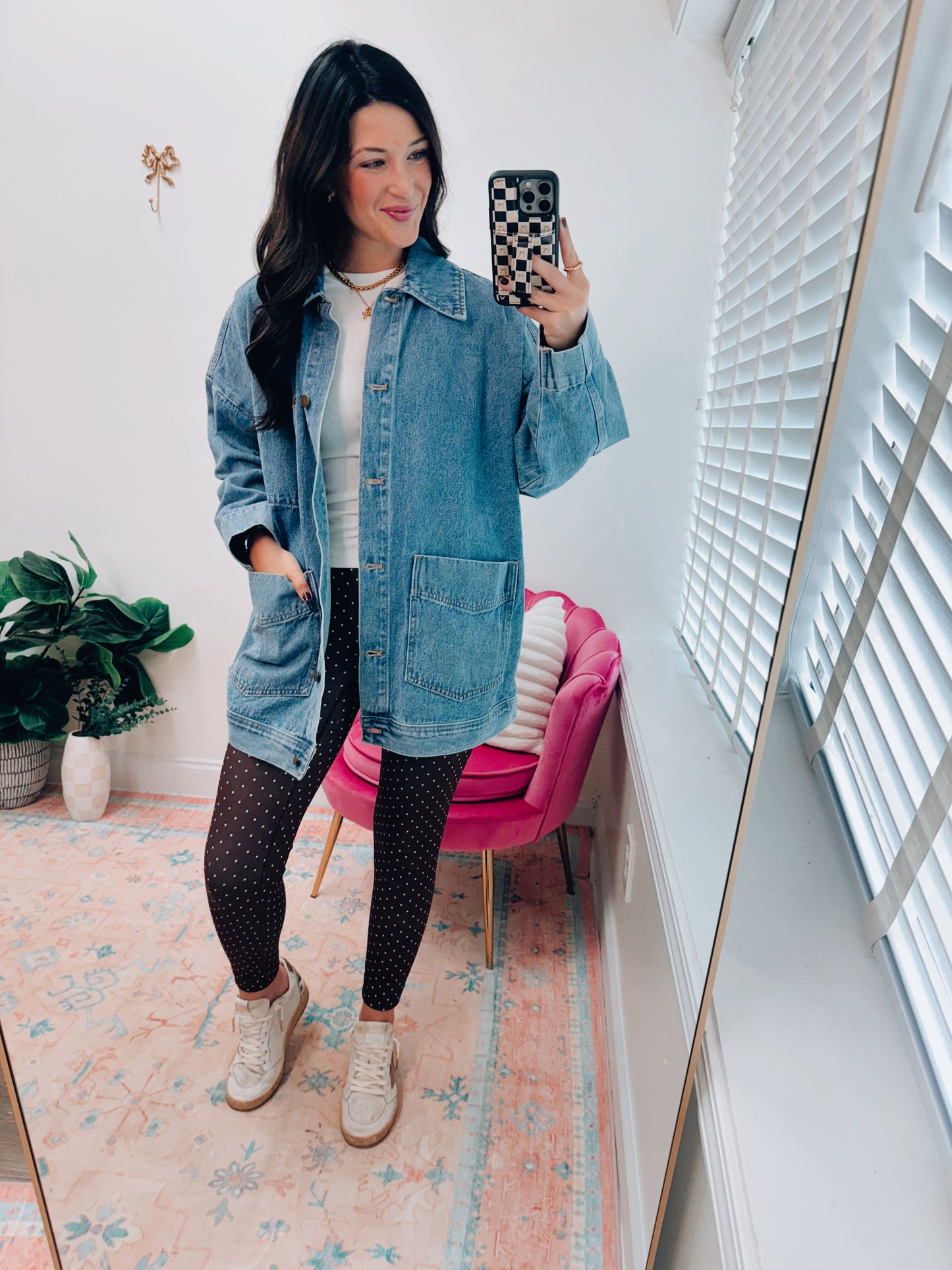 Boxy Cut Oversized Denim Jacket
