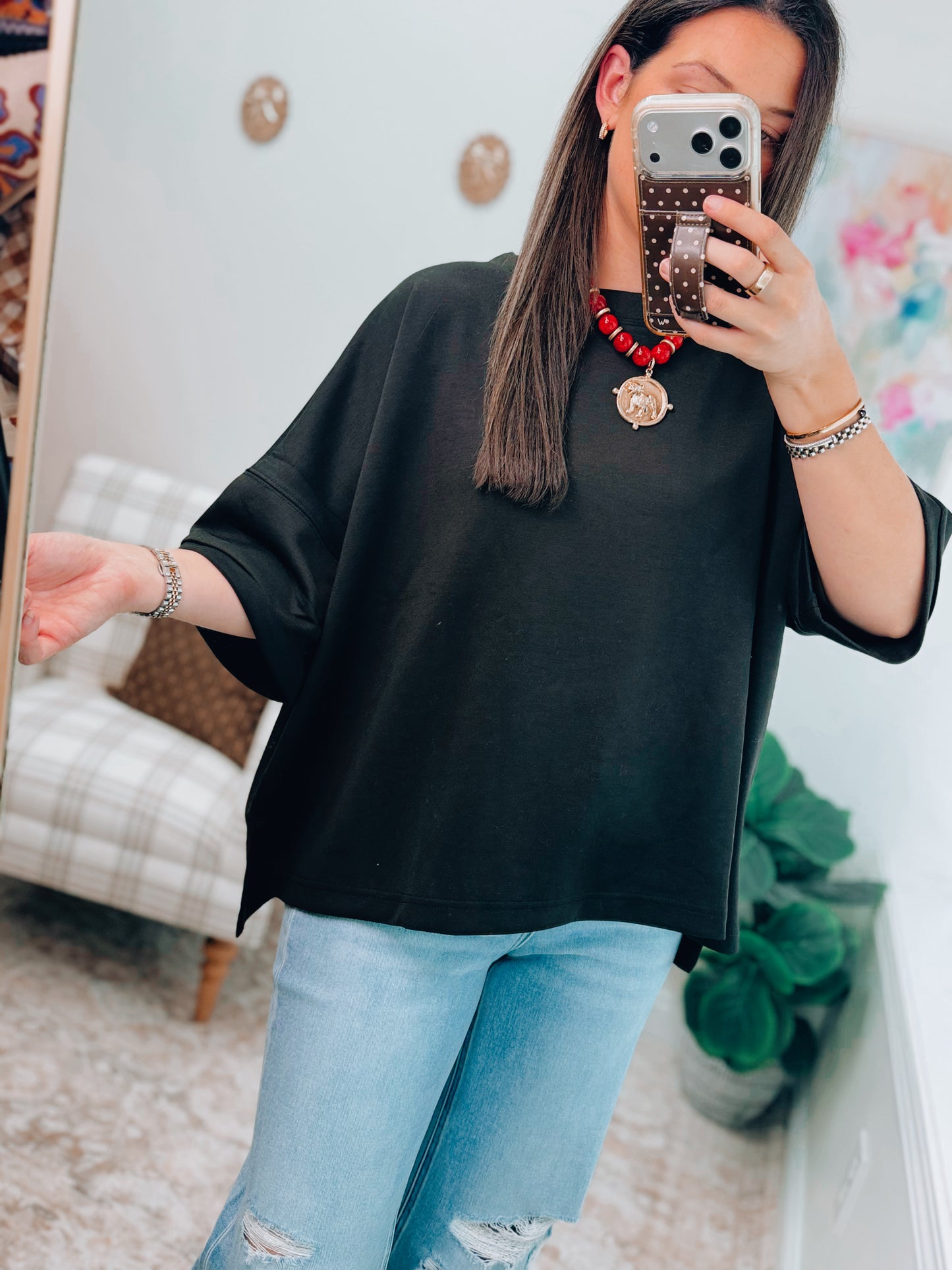 Dallas Scuba Basic Top - Black