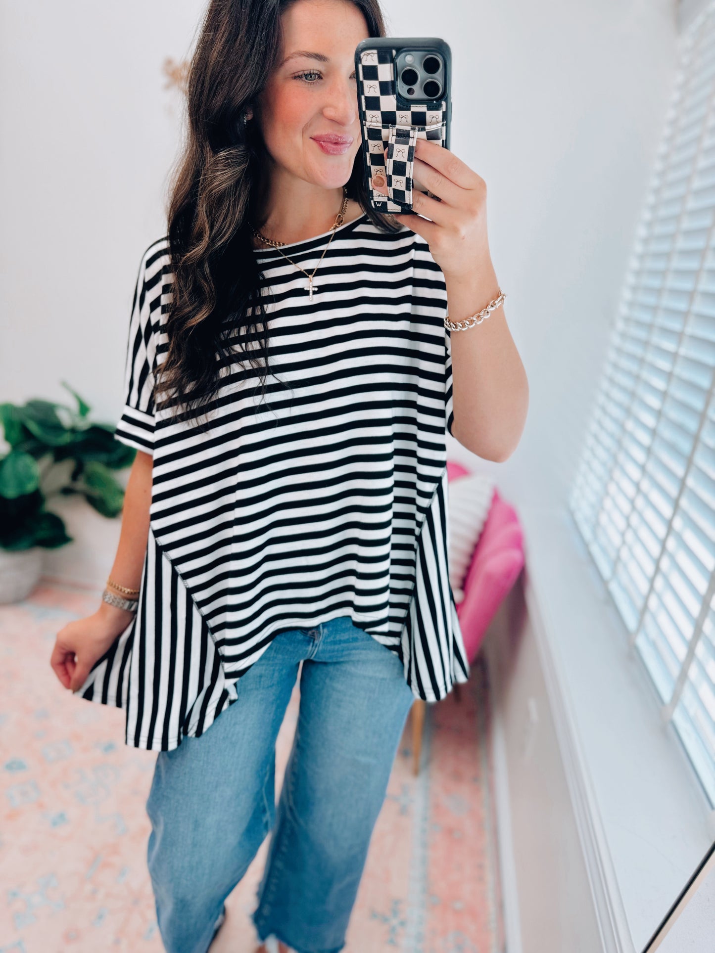 Stripes & Flow Top