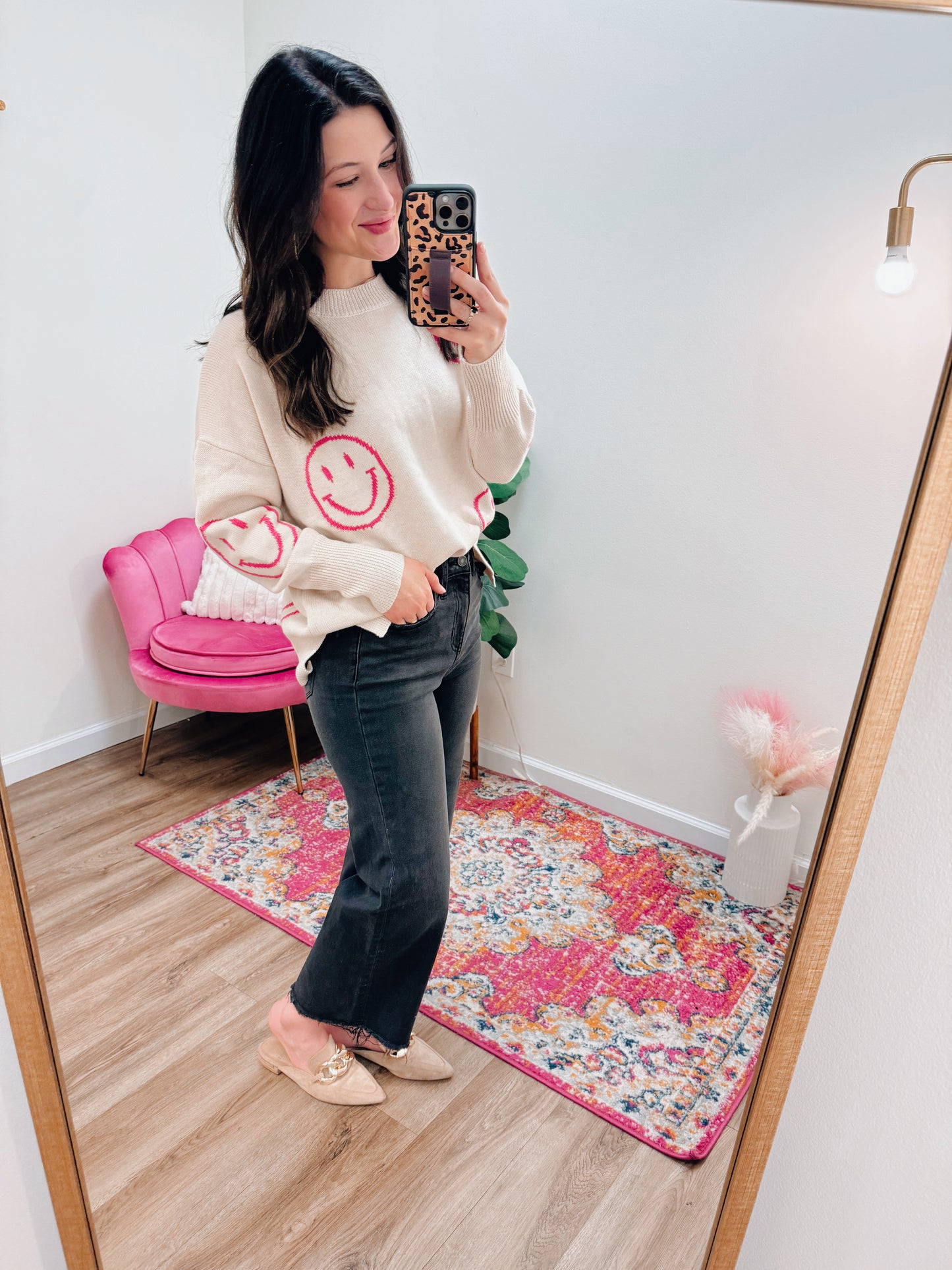 Deana Vintage Washed Cropped Denim