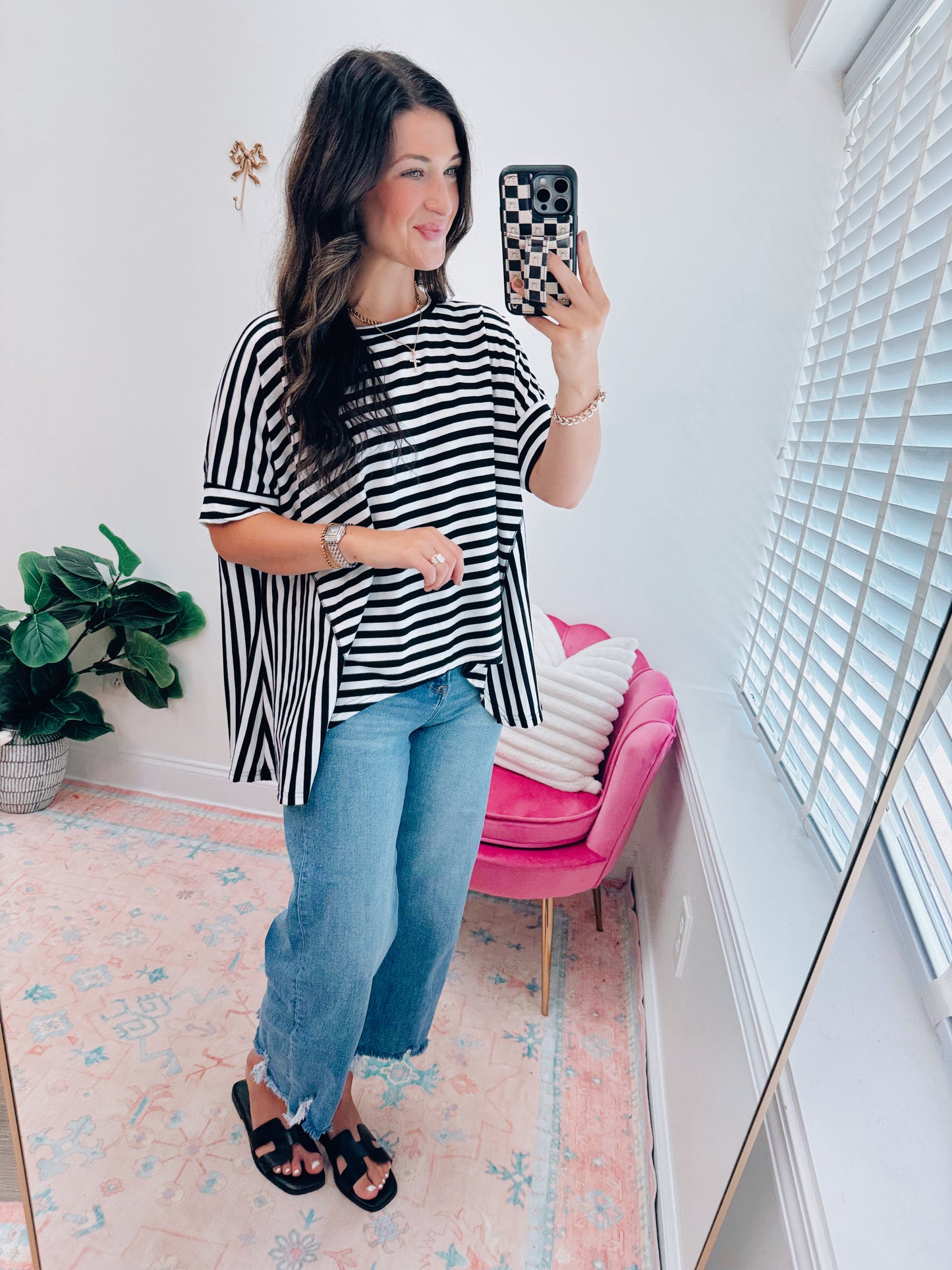 Stripes & Flow Top