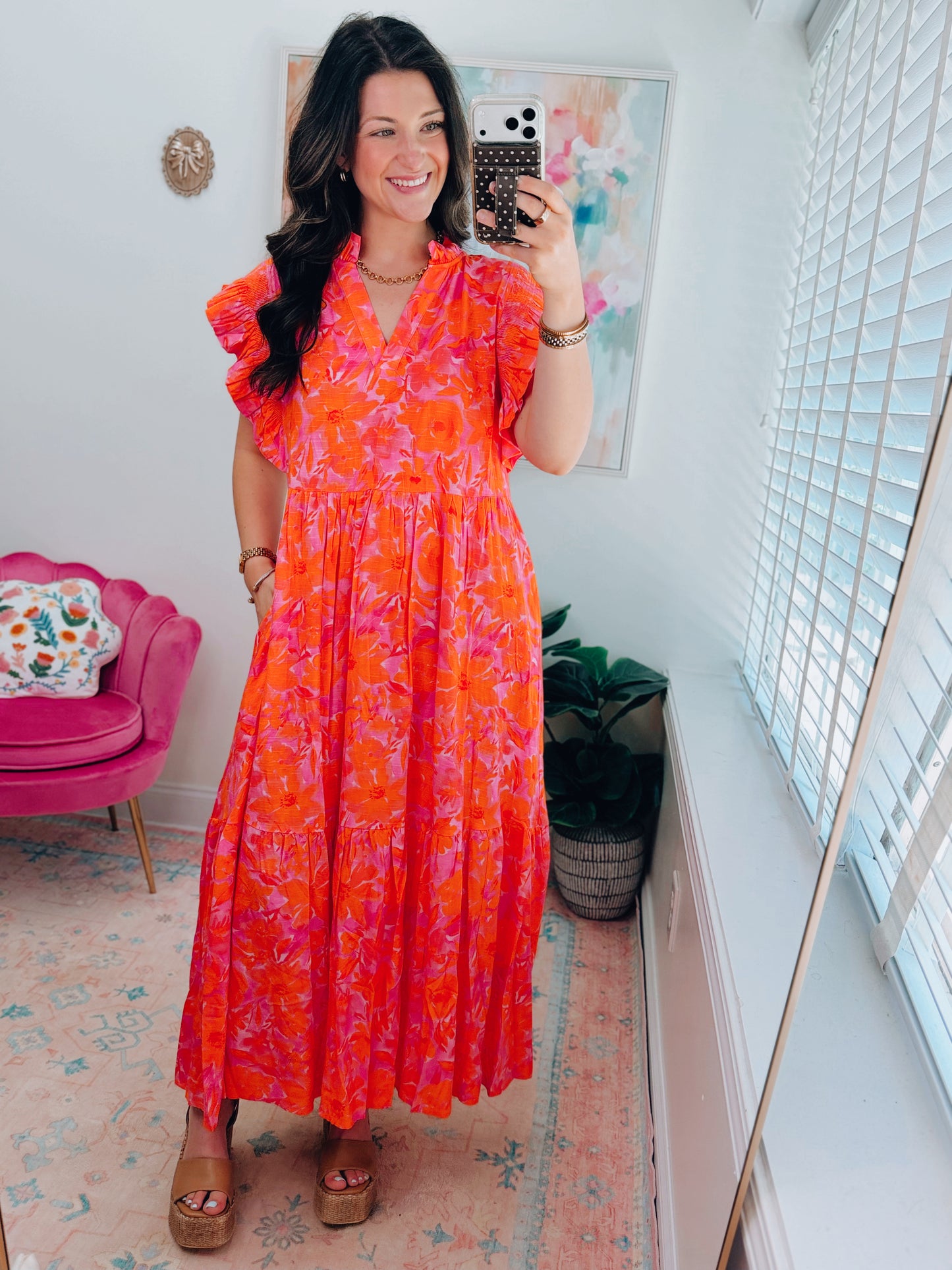 Sunny Island Tiered Maxi Dress