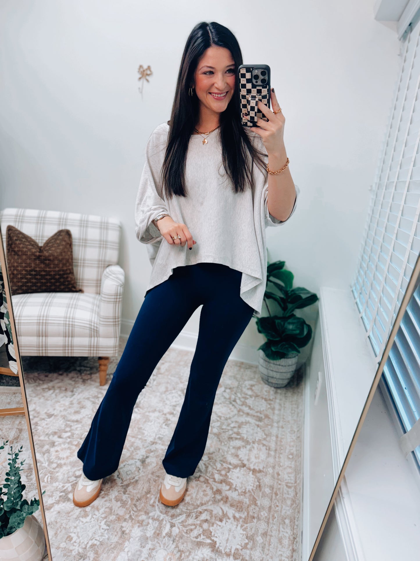 In Alignment High-Rise Yoga Pants - Navy