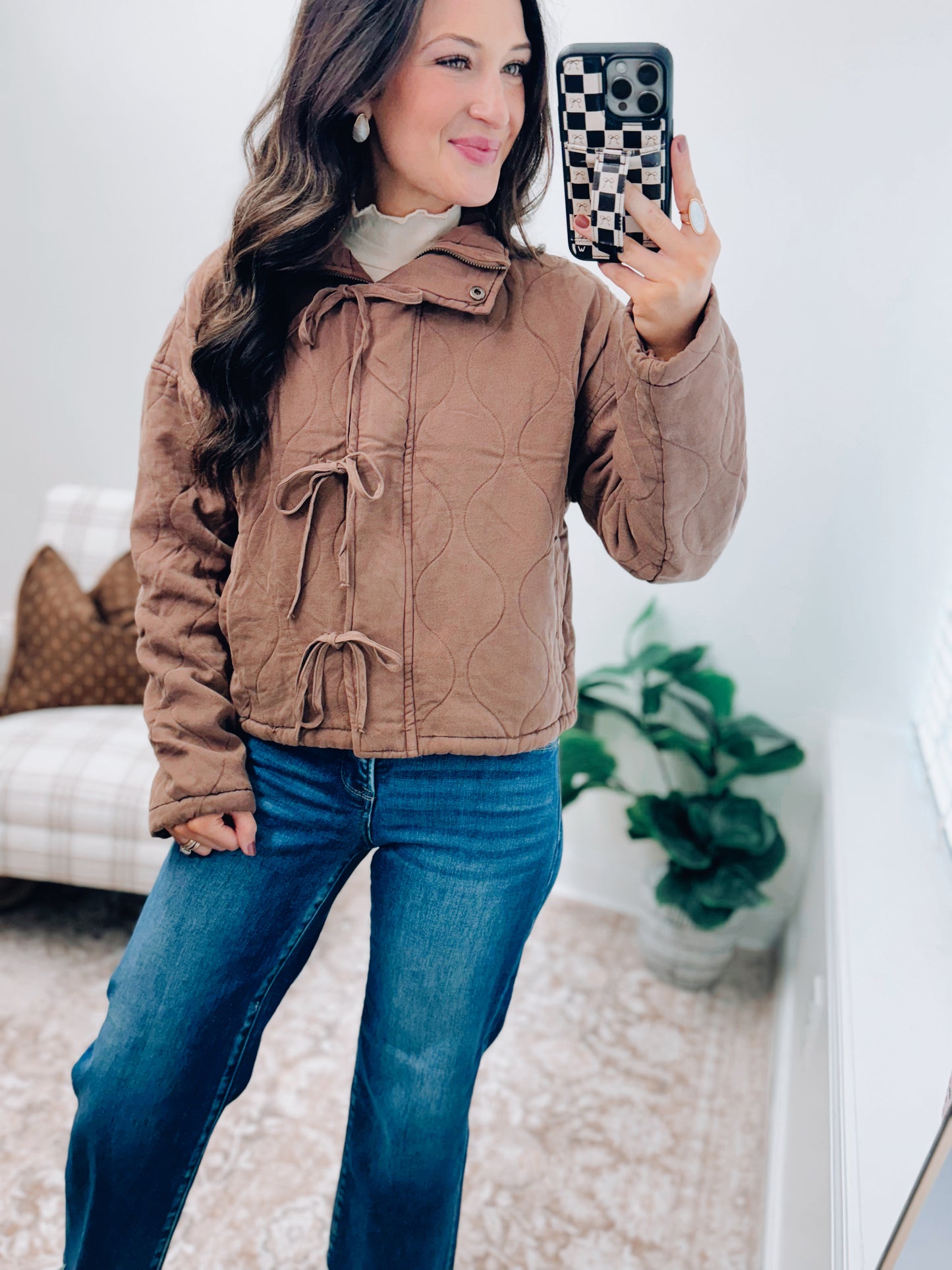 Bexley Denim Bow Tie Jacket