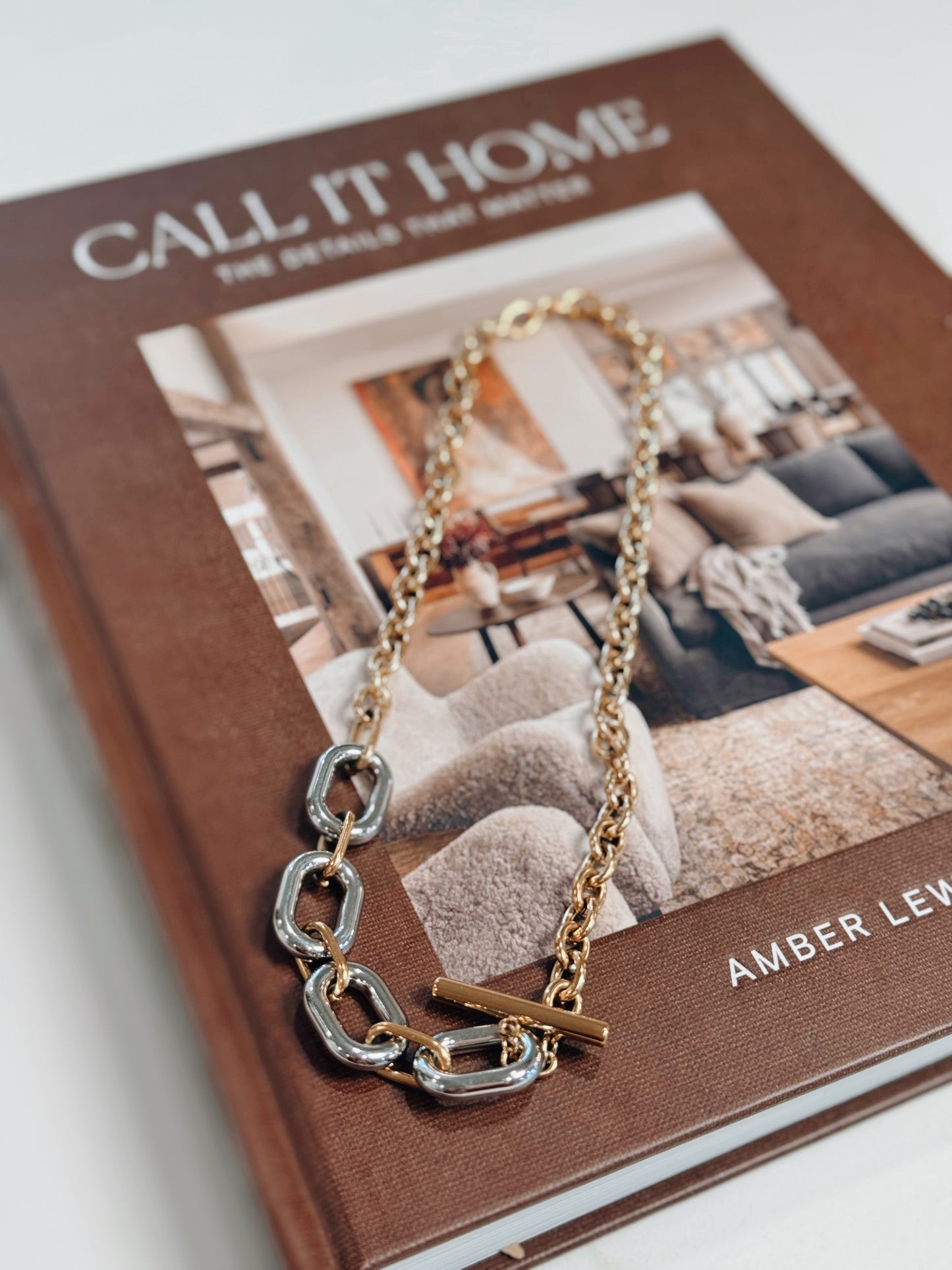 Isla Two Tone Chunky Necklace