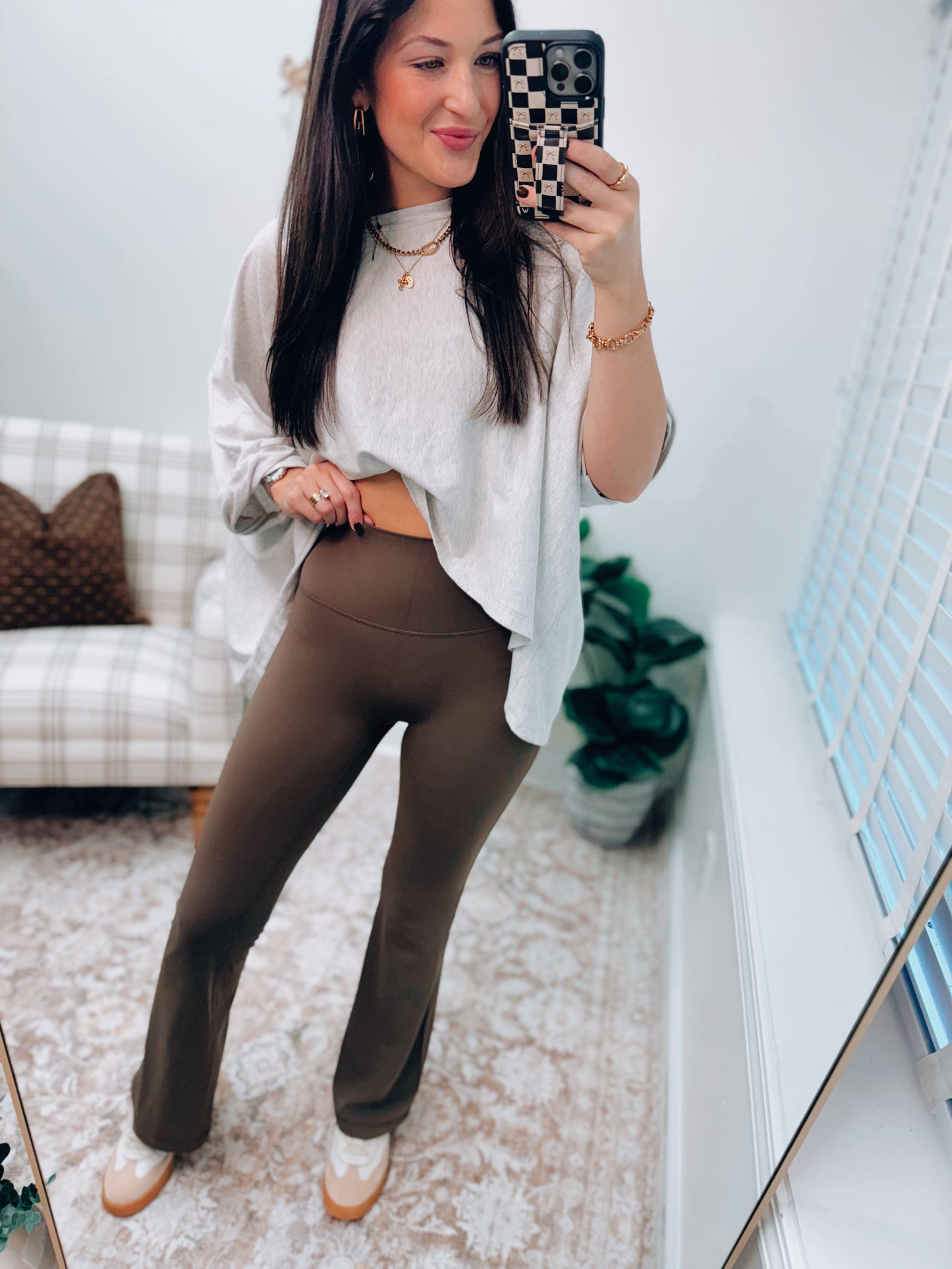 In Alignment High-Rise Yoga Pants - Mocha