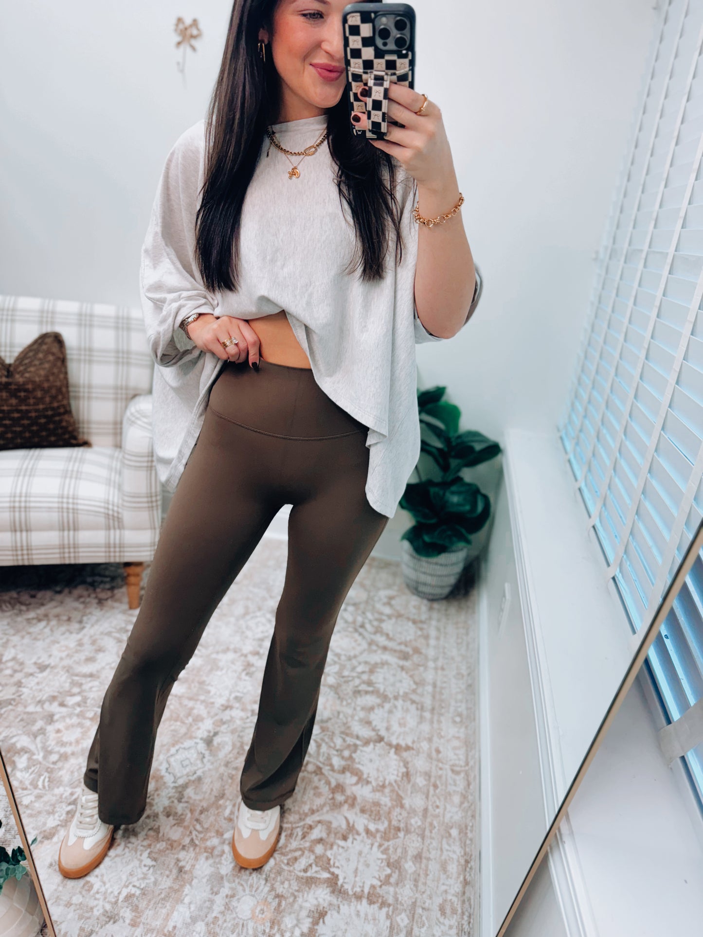 In Alignment High-Rise Yoga Pants - Mocha