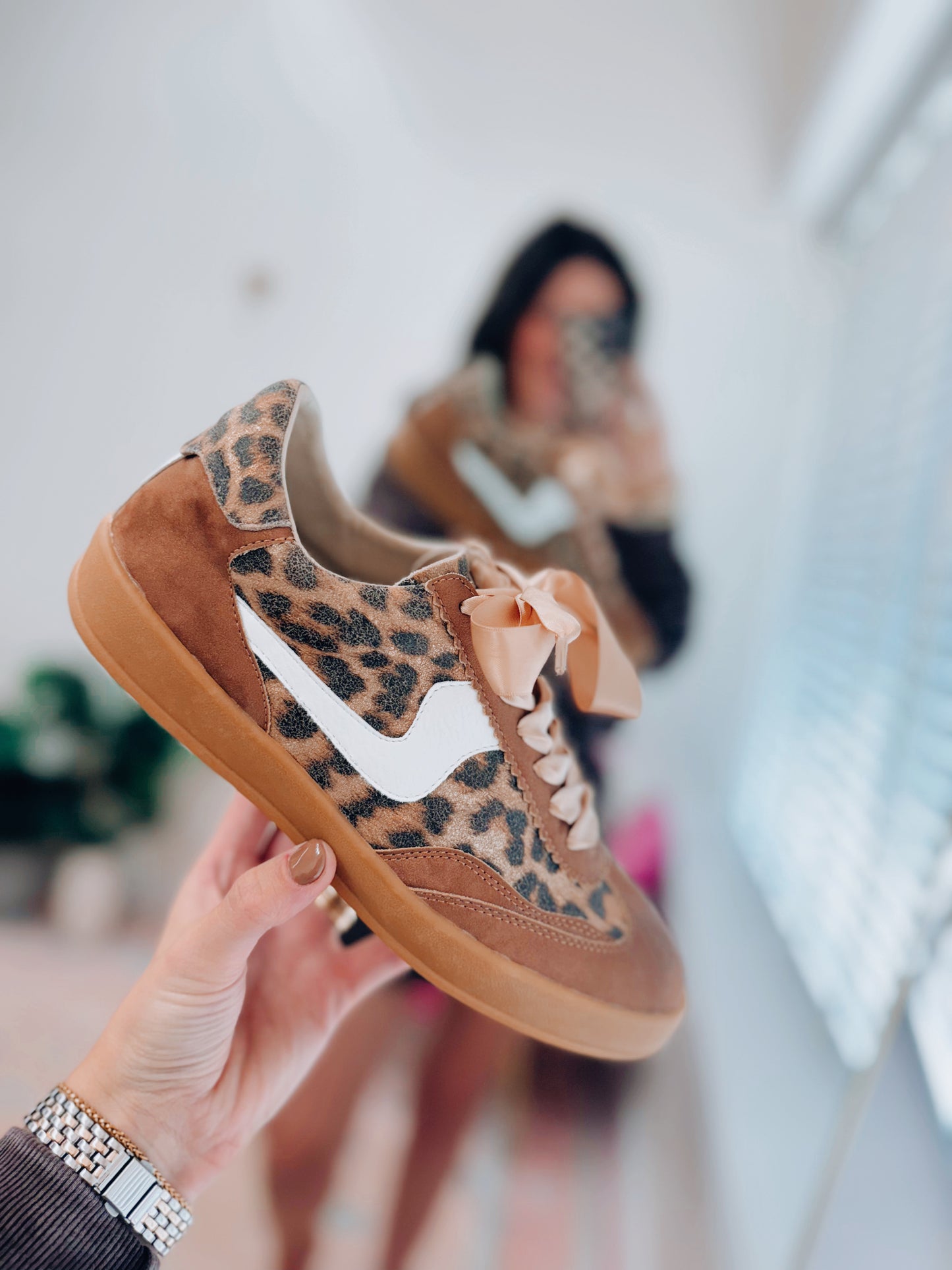 Destiny Leopard Sneaker