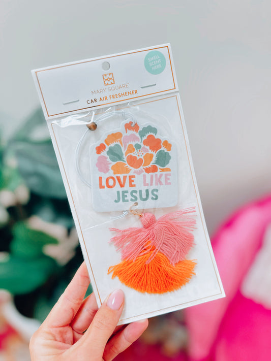 Mary Square Air Freshener | Love Like Jesus