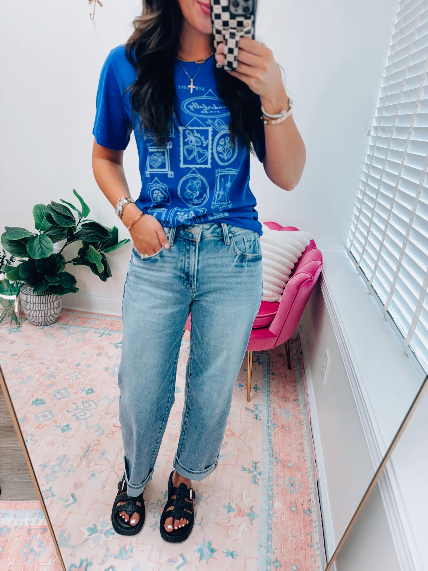 Boyfriend Cuff Risen Denim