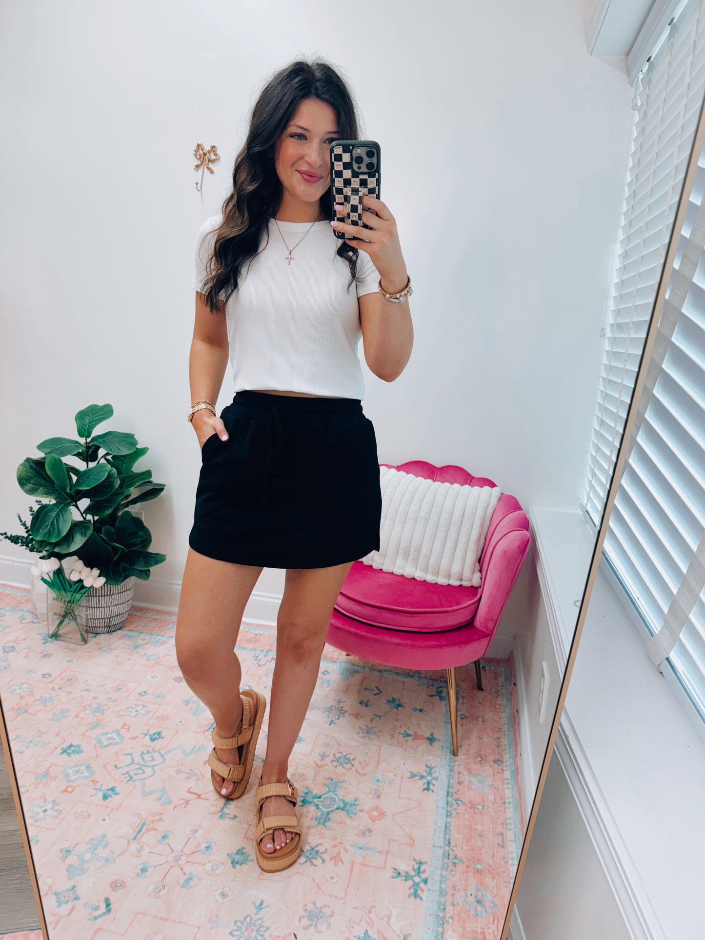 Moren Comfort Skort - Black