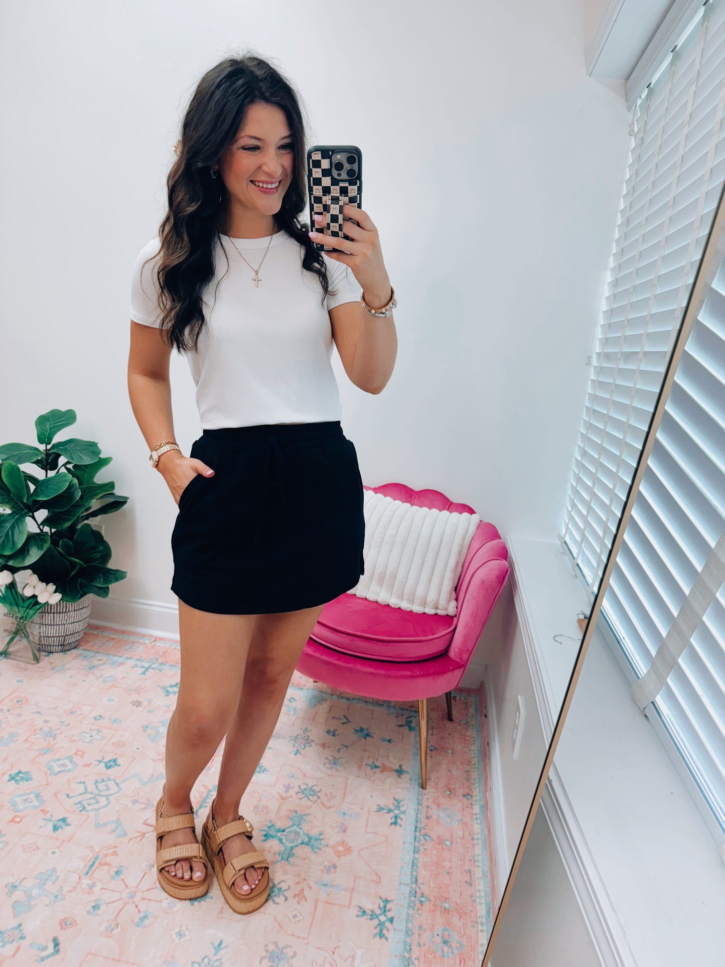 Moren Comfort Skort - Black
