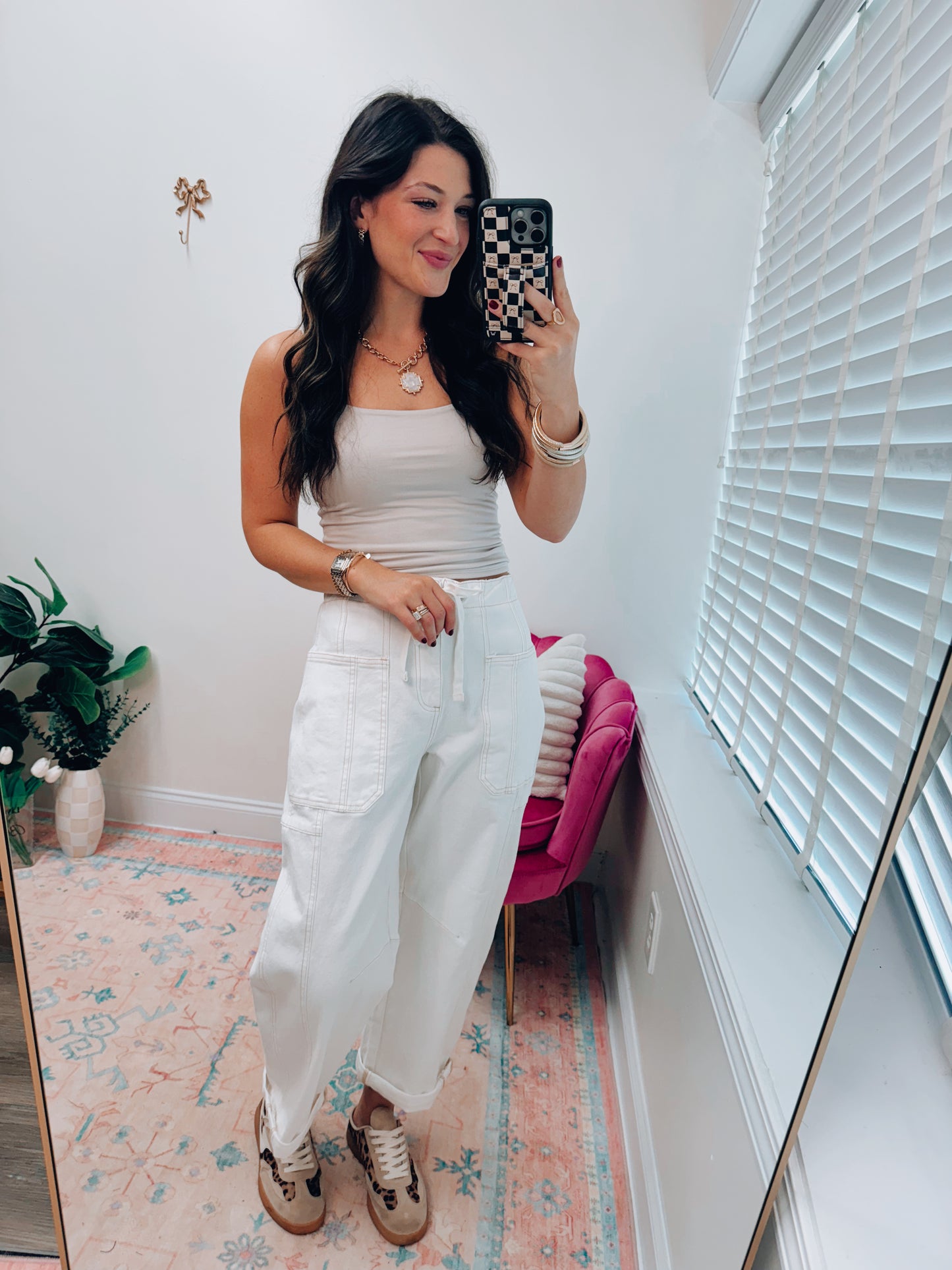 Kylan Risen Cream Barrel Denim