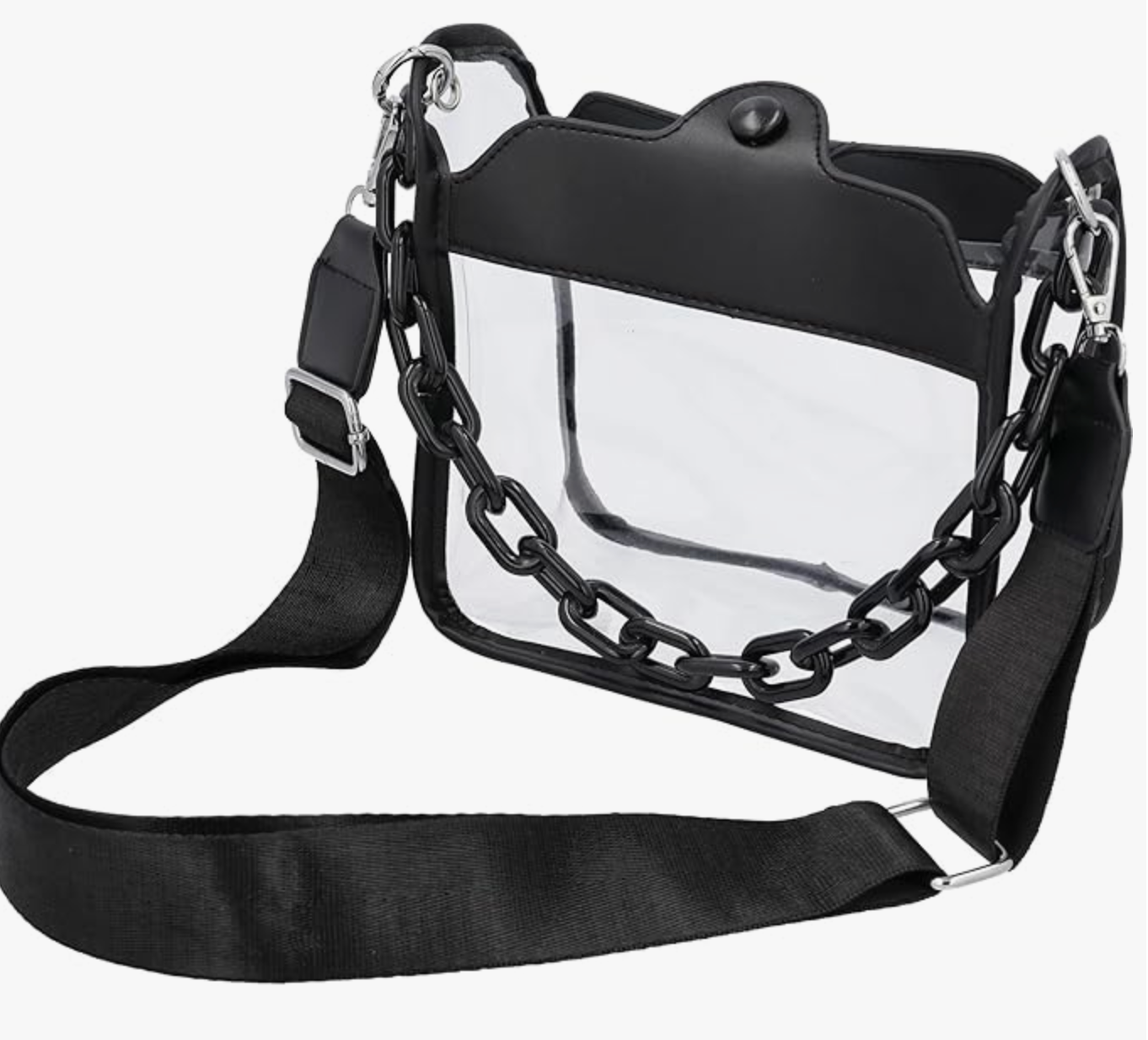 Clear Chain Crossbody