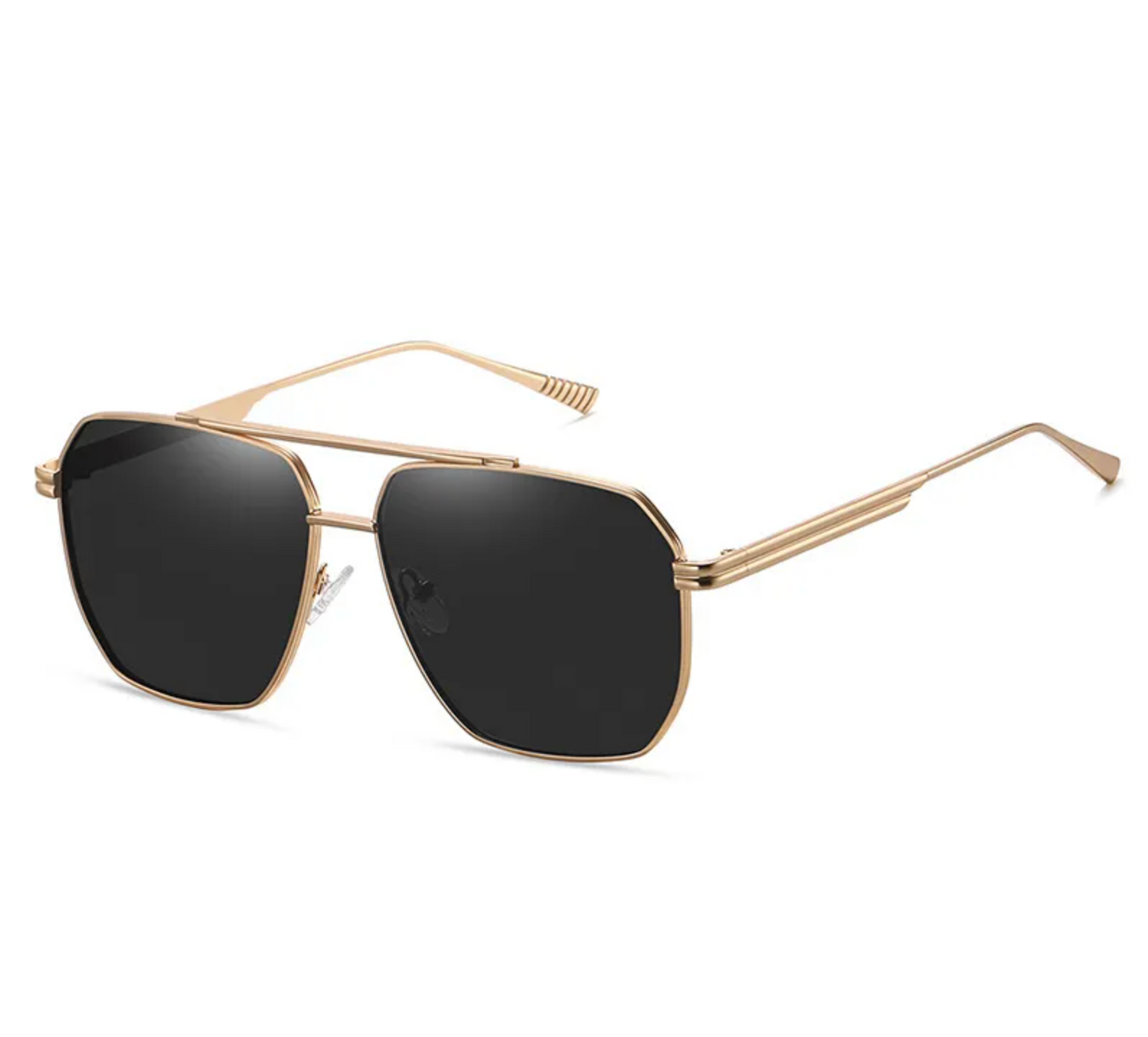 Stella Gold Frame Sunglasses - Tortoise/Brown