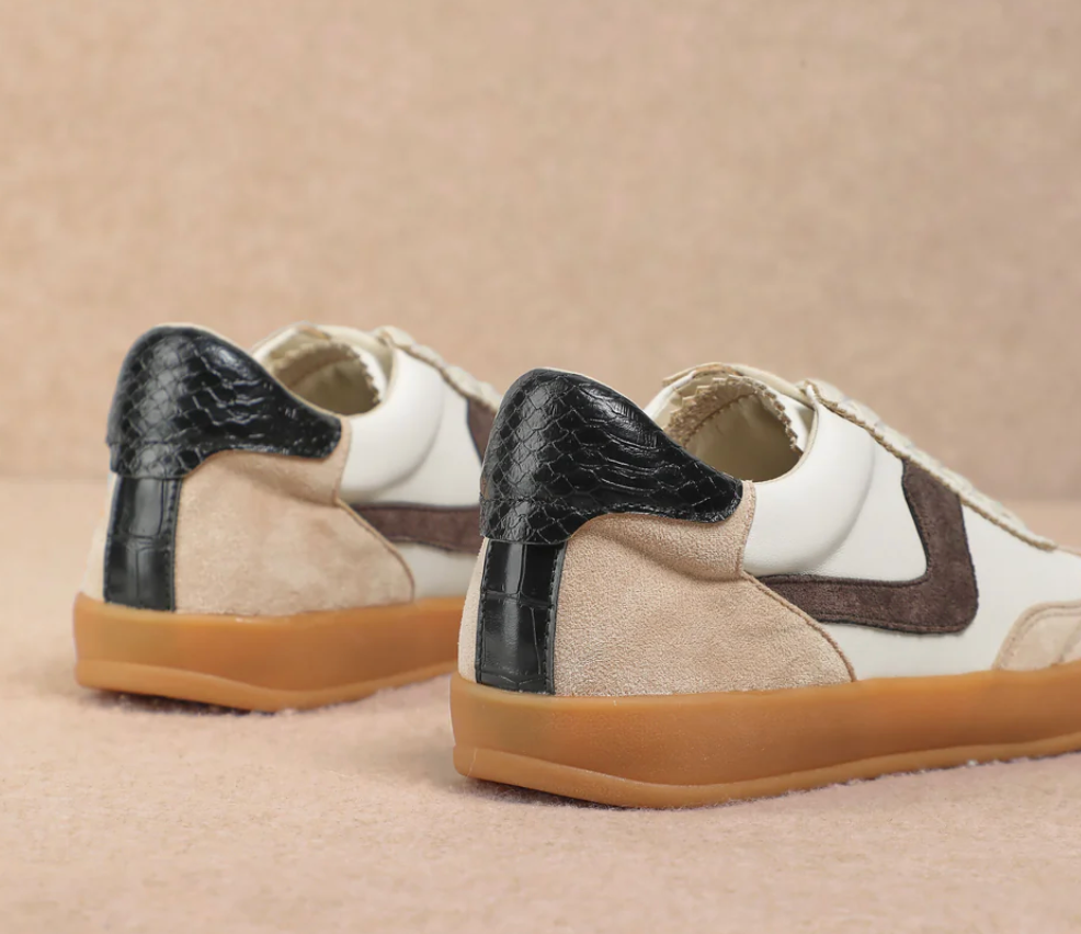 Destiny Beige Brown Sneaker