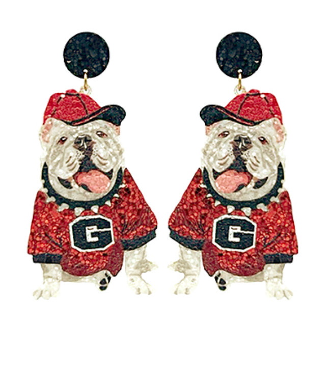 Glitter Swag Dawg Drop Earrings