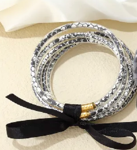 Snakeskin Bracelet Set