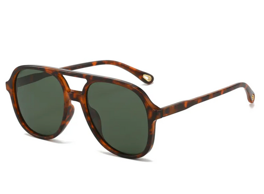 Wren Aviator Sunglasses - Tortoise