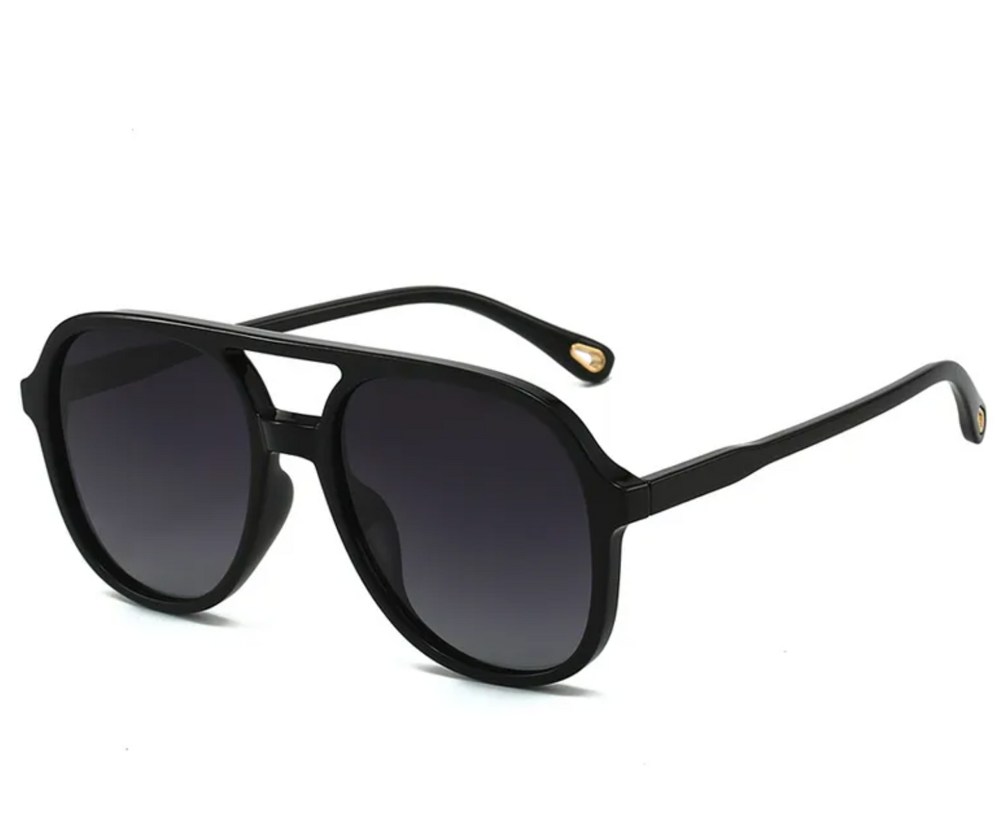Wren Aviator Sunglasses - Black
