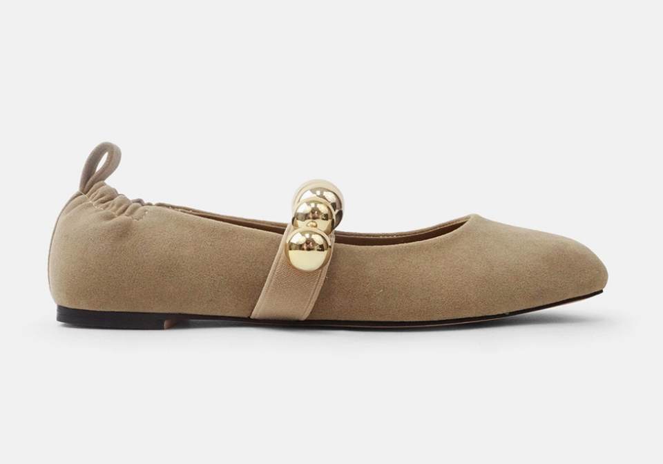 Colleen Chic Ballet Flat - Tan