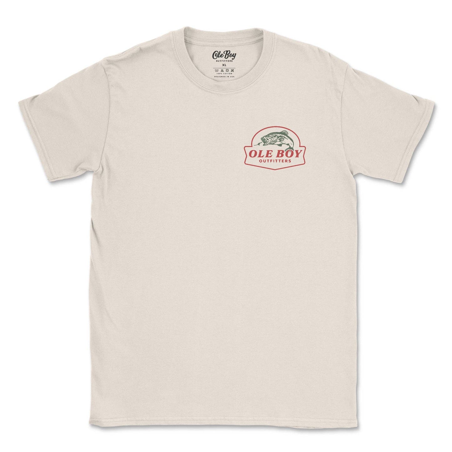 OLE BOY Bass in Pursuit Men's Tee