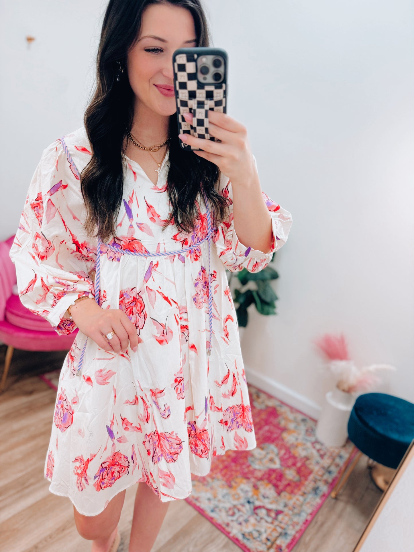 Beckie Floral Mini Dress