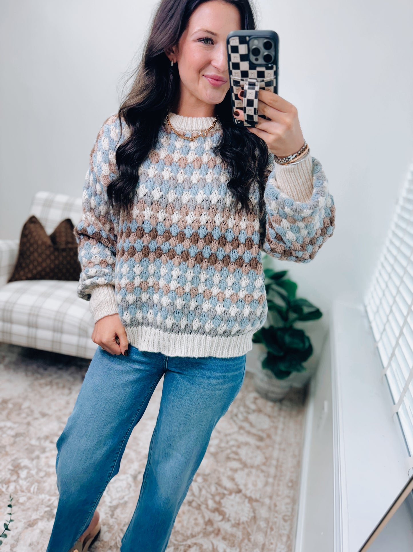 DOORBUSTER Multi Color Knit Sweater