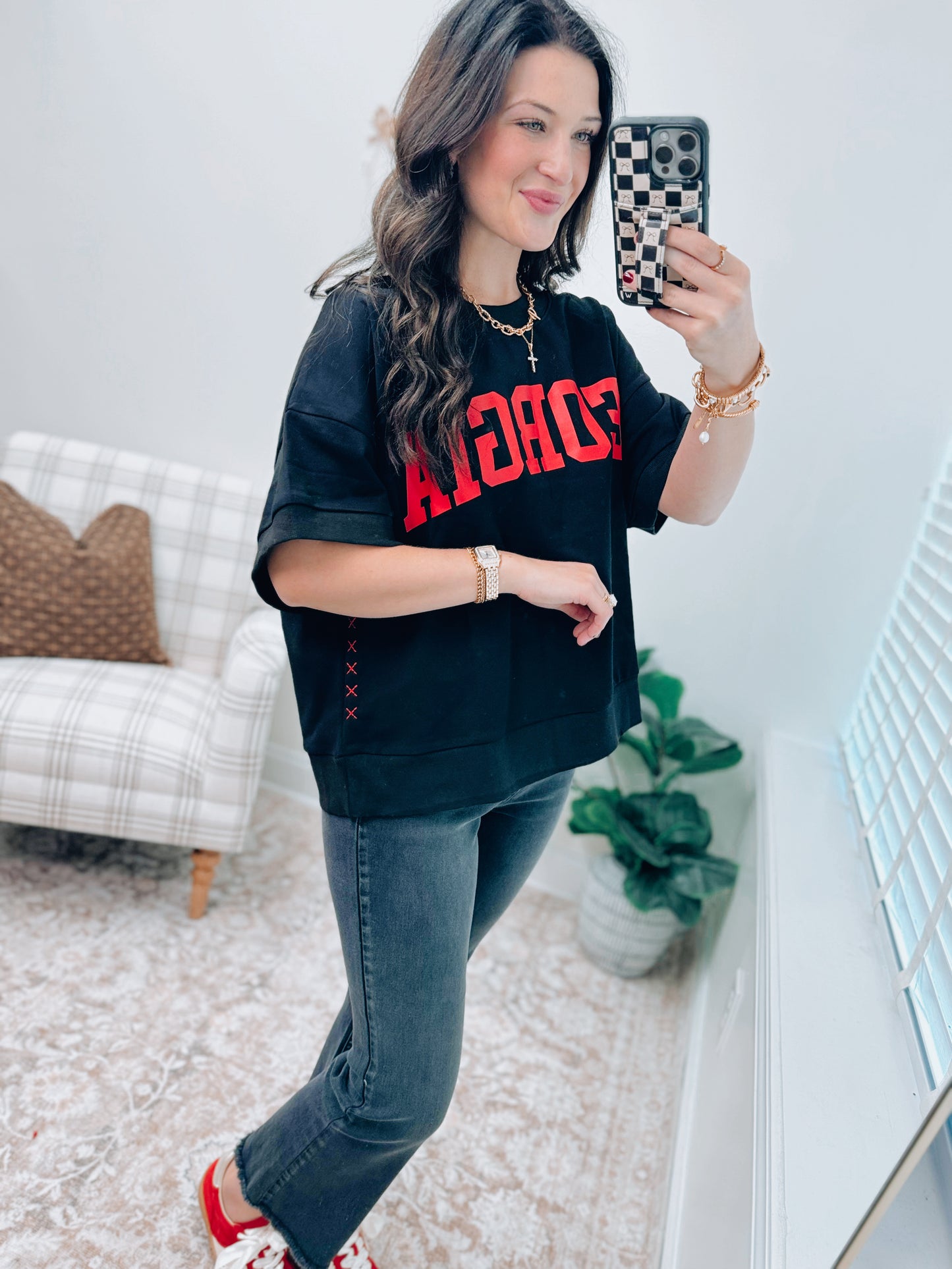 Georgia Boxy Top