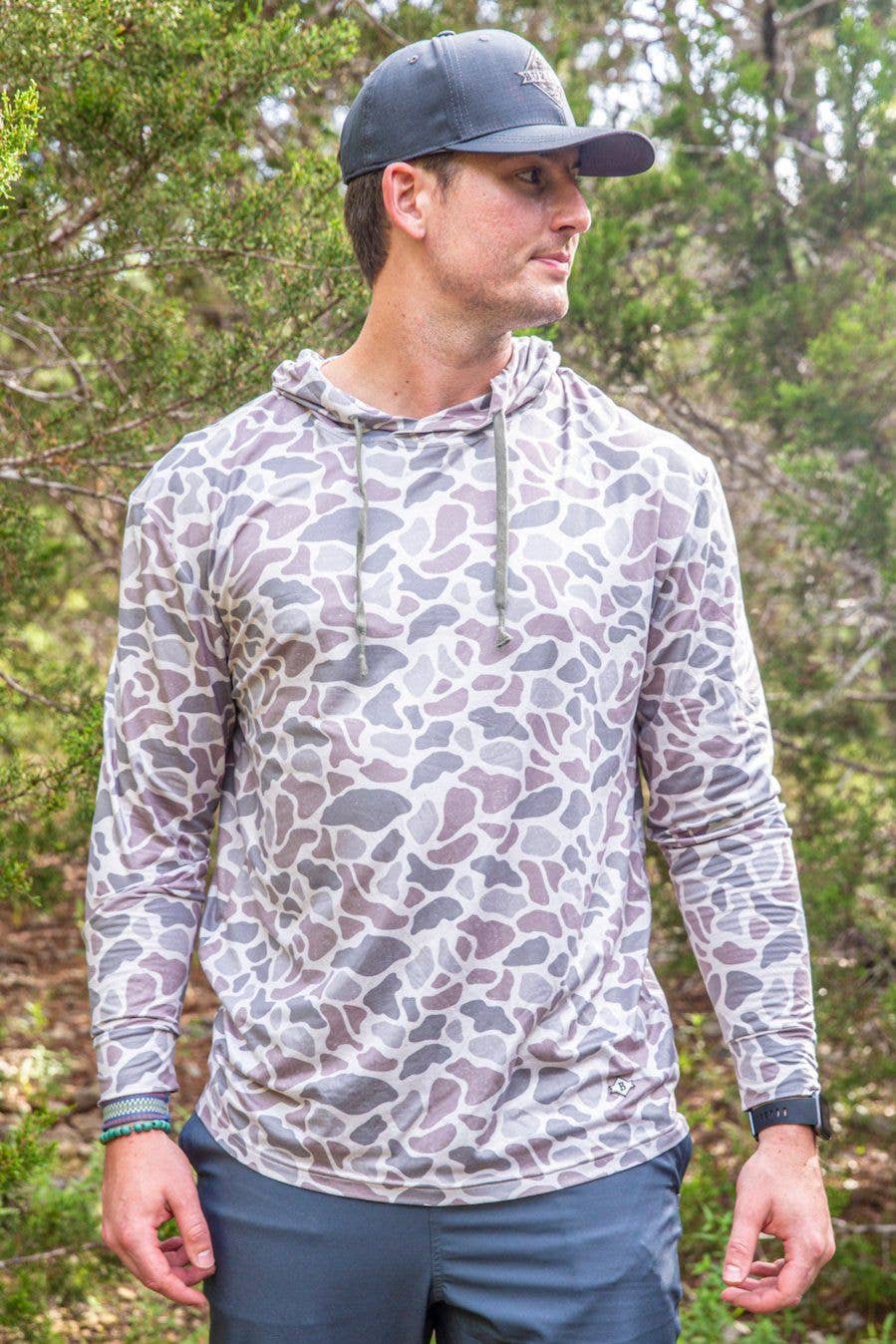 Burlebo Performance Hoodie - Classic Deer Camo